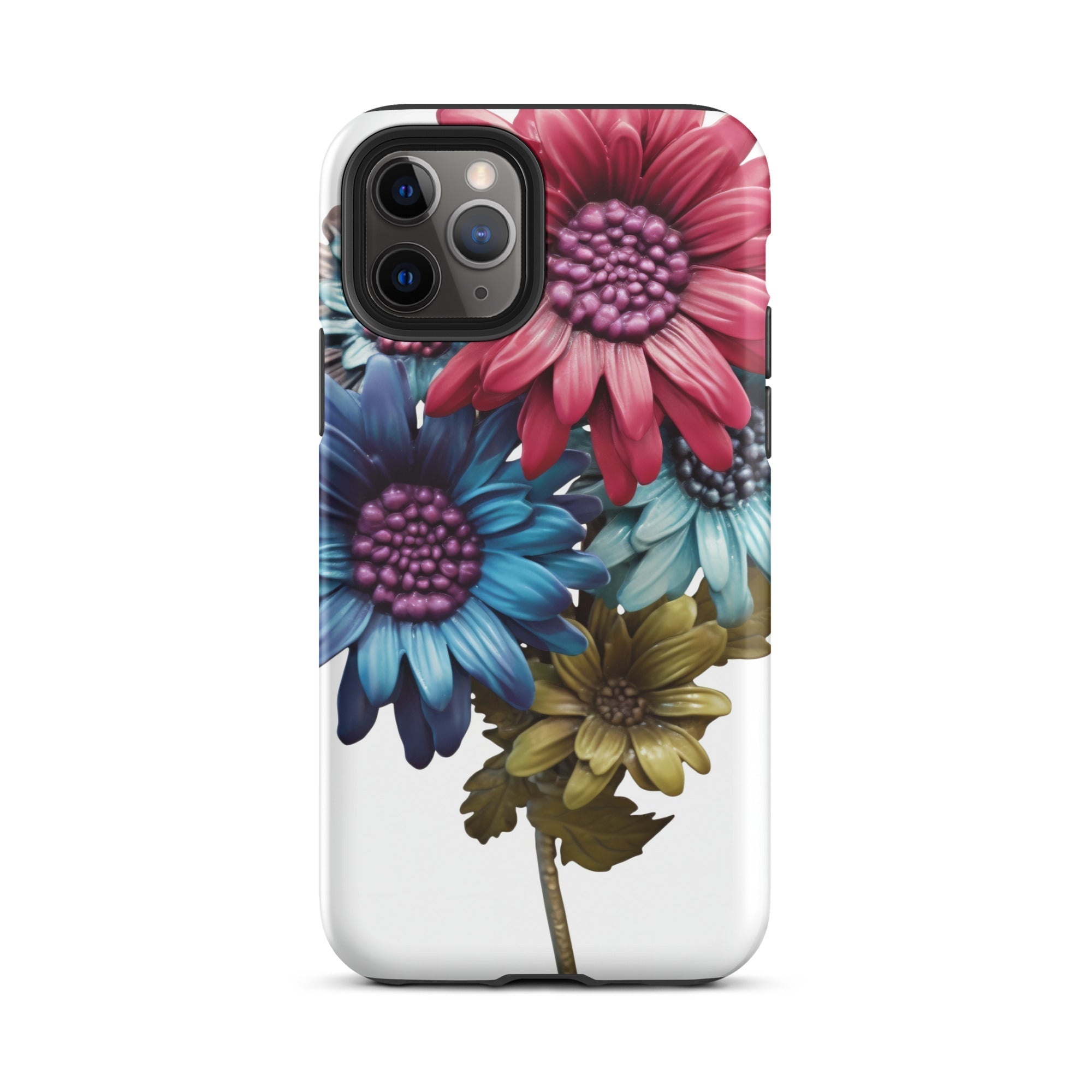 Cineraria Flower iPhone Case by Visual Verse - Image 4