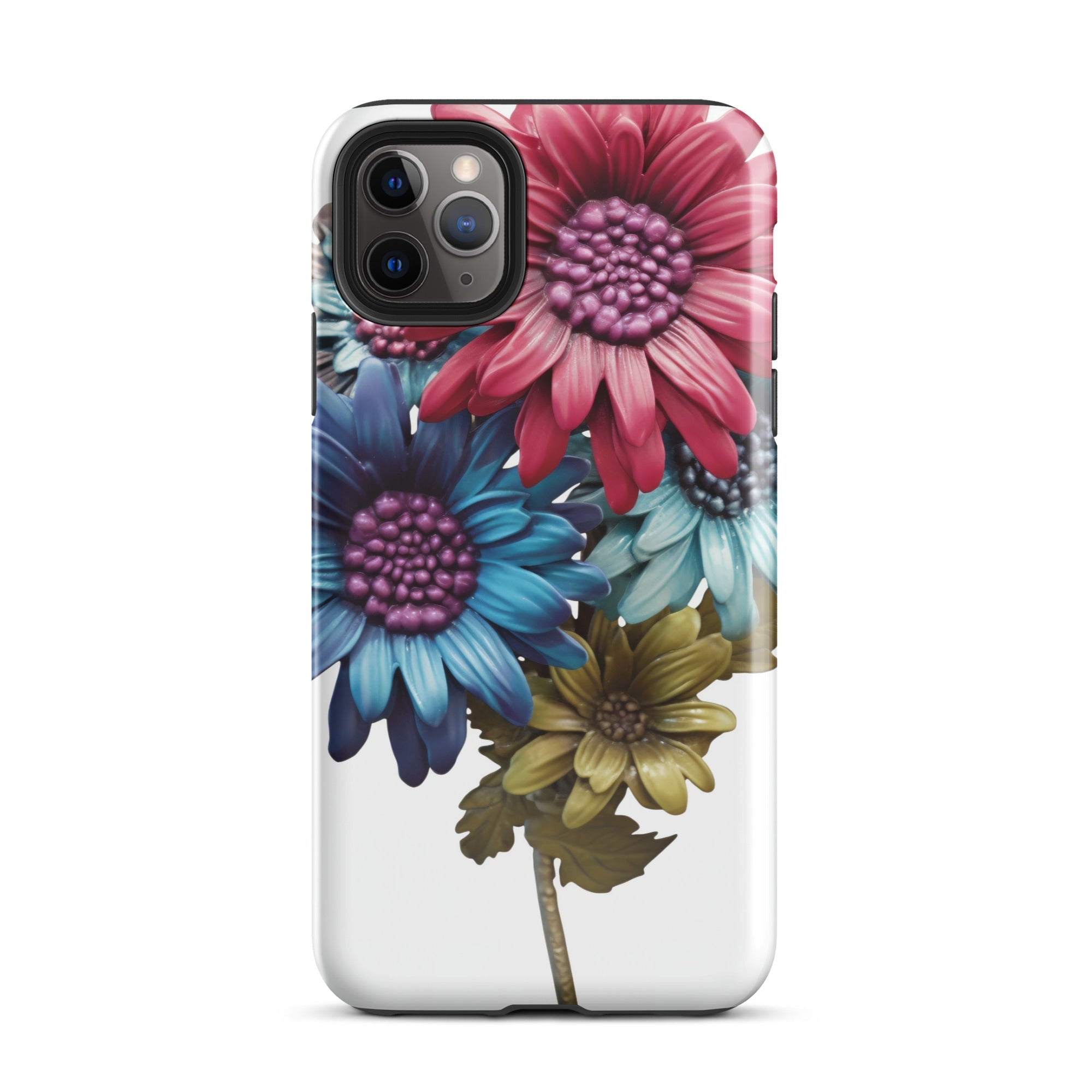Cineraria Flower iPhone Case by Visual Verse - Image 5