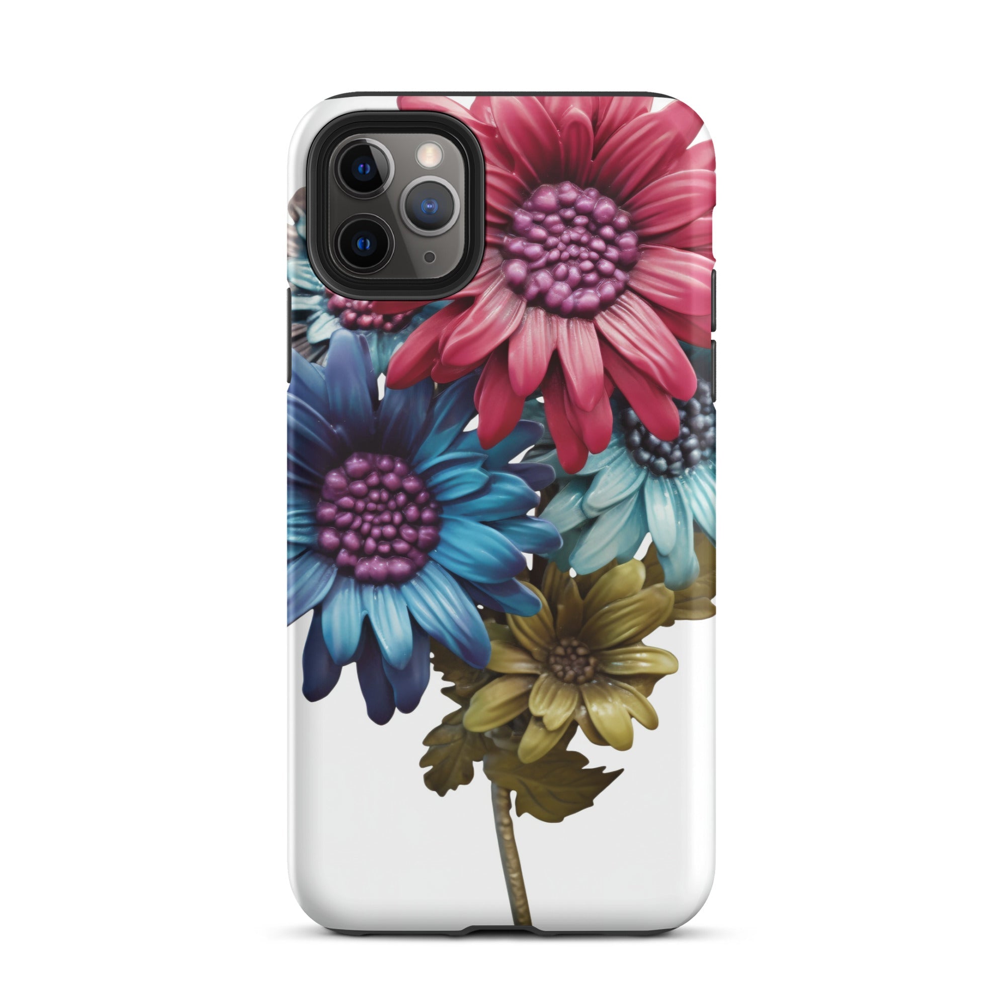 Cineraria Flower iPhone Case by Visual Verse - Image 6