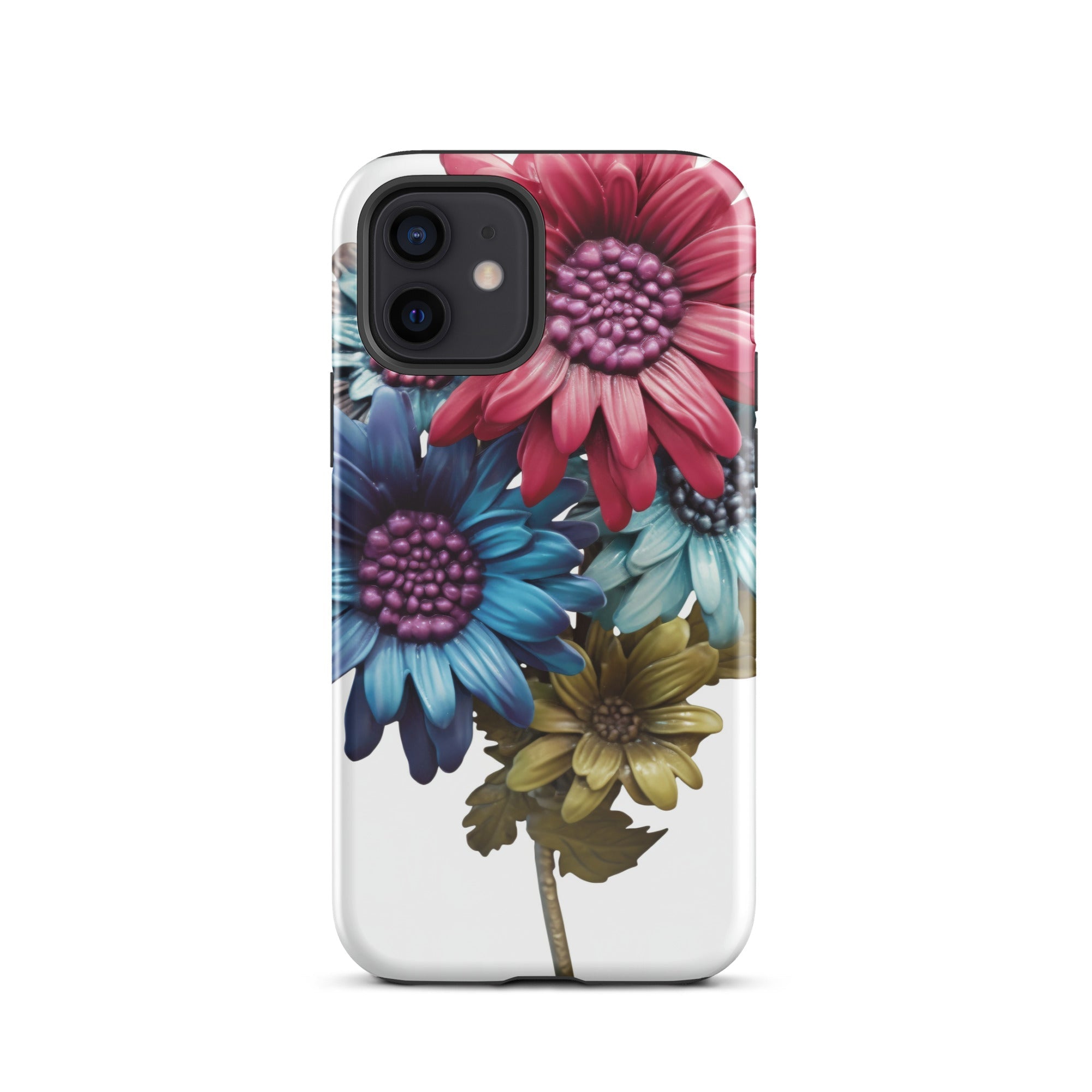Cineraria Flower iPhone Case by Visual Verse - Image 9