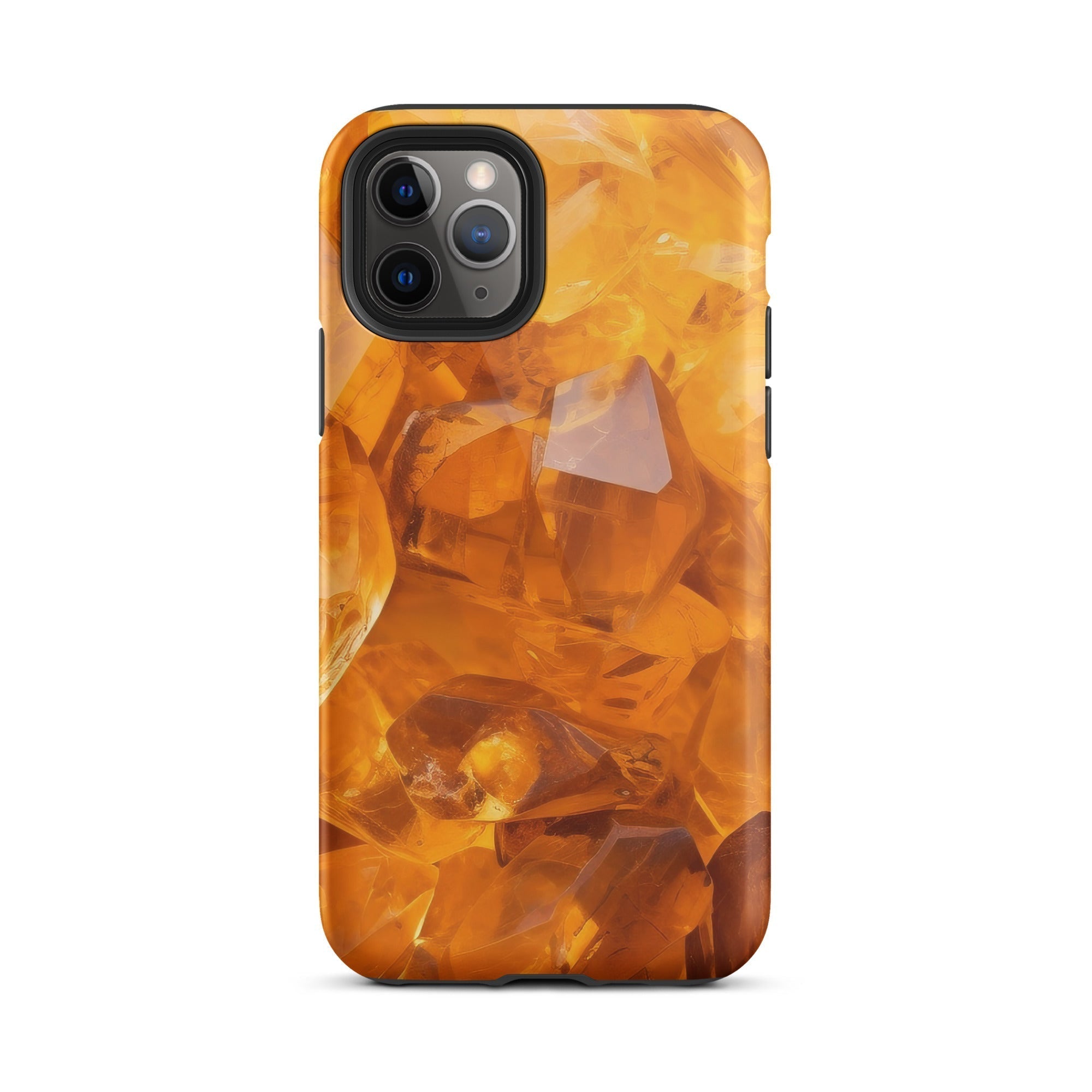 Citrine Rock iPhone Case by Visual Verse - Image 3