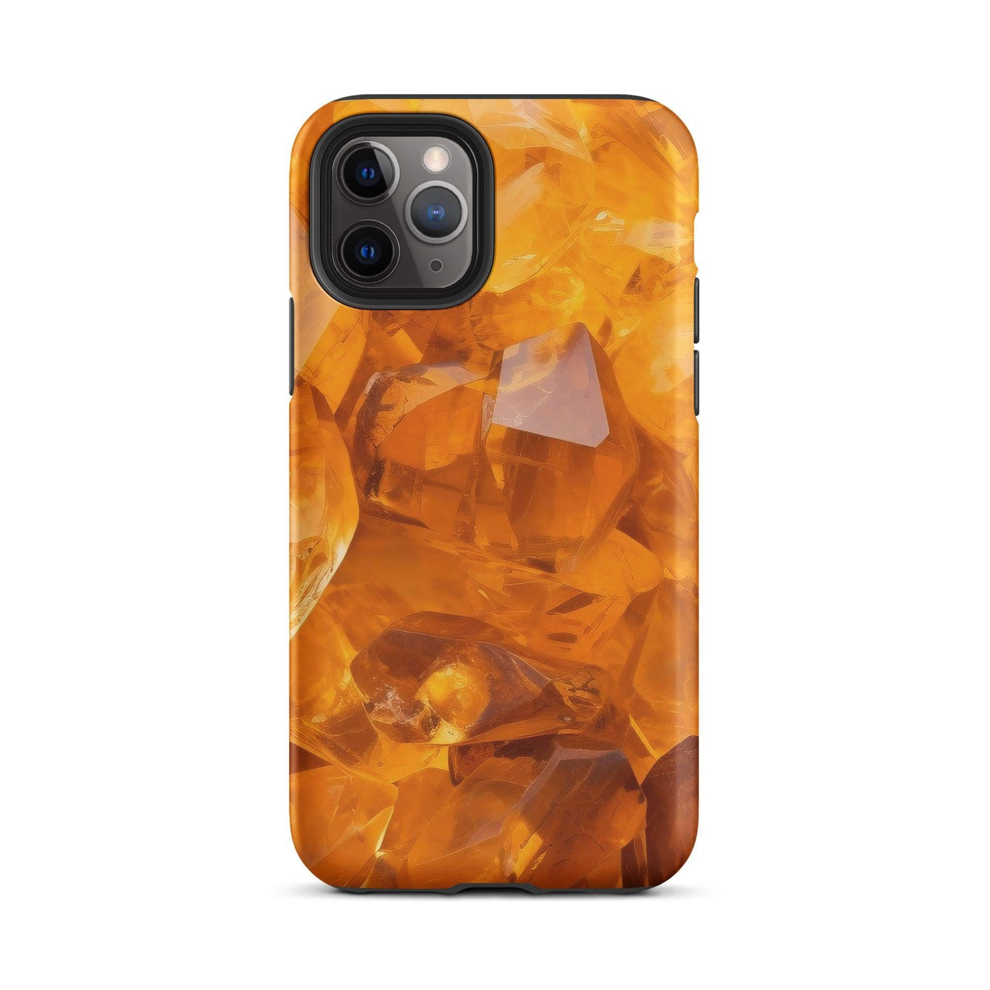 Citrine Rock iPhone Case by Visual Verse - Image 4