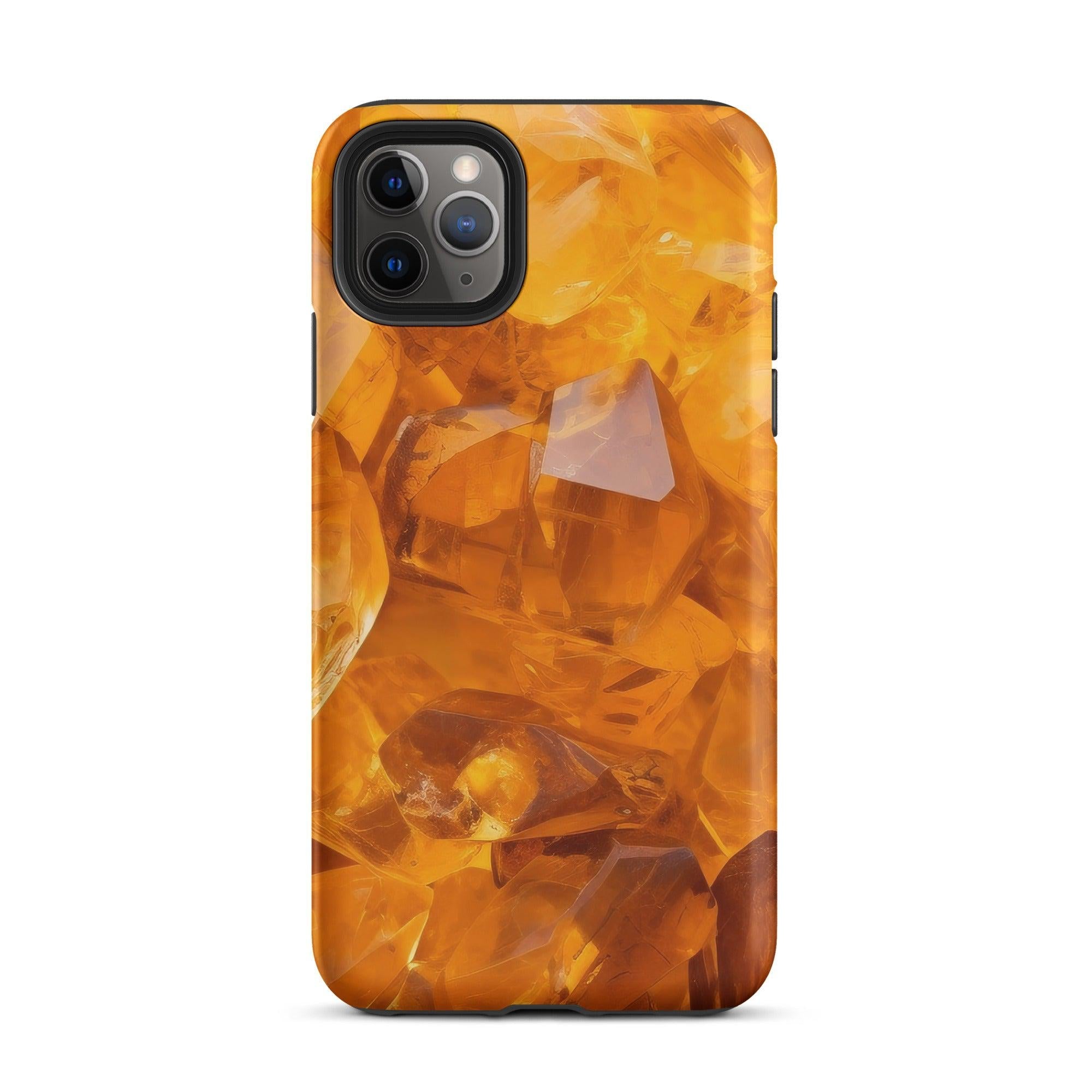 Citrine Rock iPhone Case by Visual Verse - Image 6