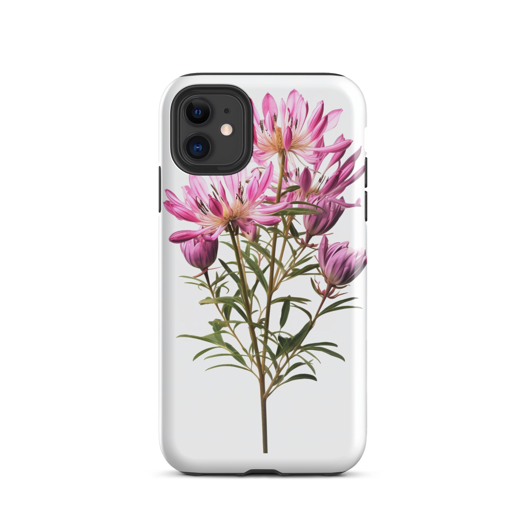 Cleome Flower iPhone Case by Visual Verse - Image 1