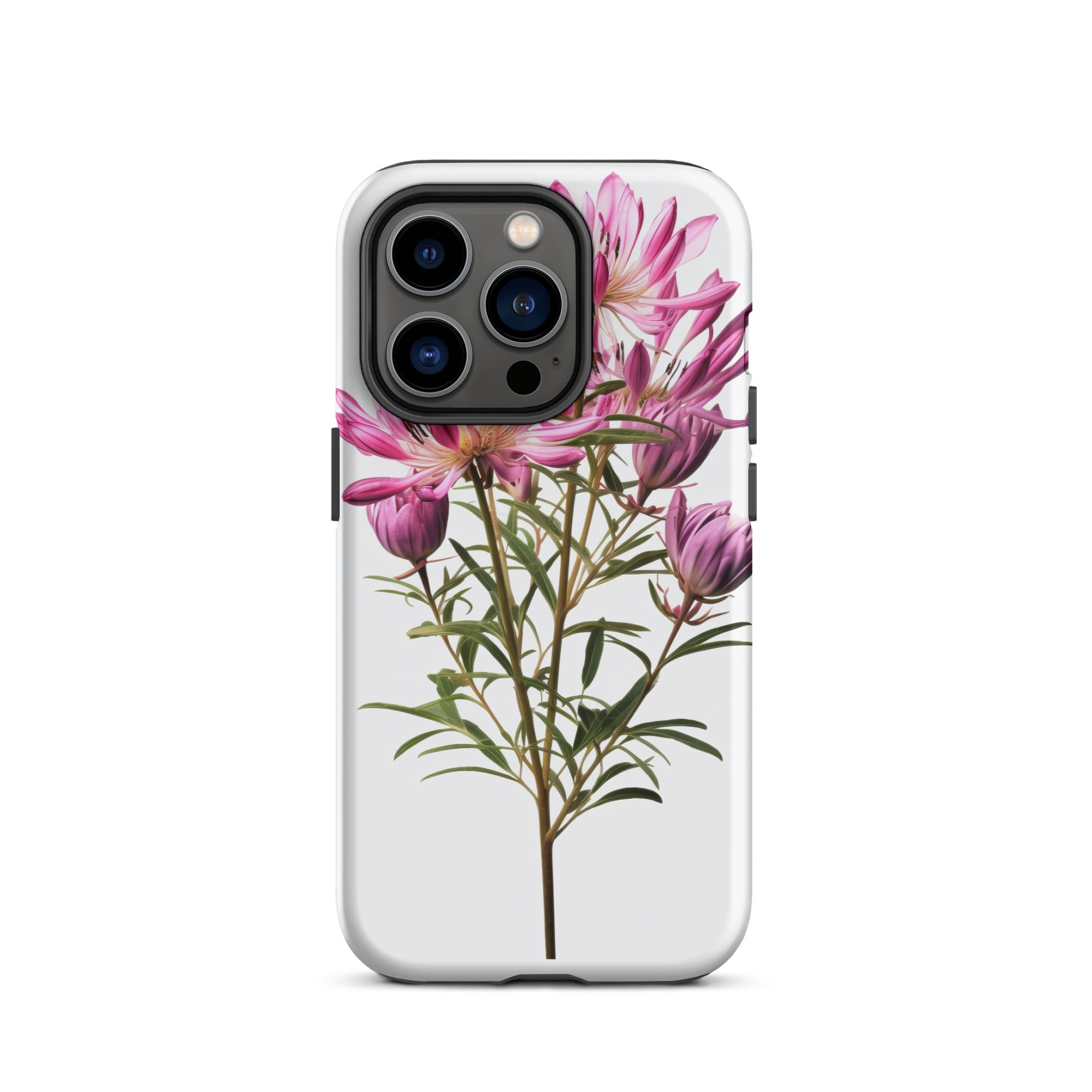Cleome Flower iPhone Case by Visual Verse - Image 28