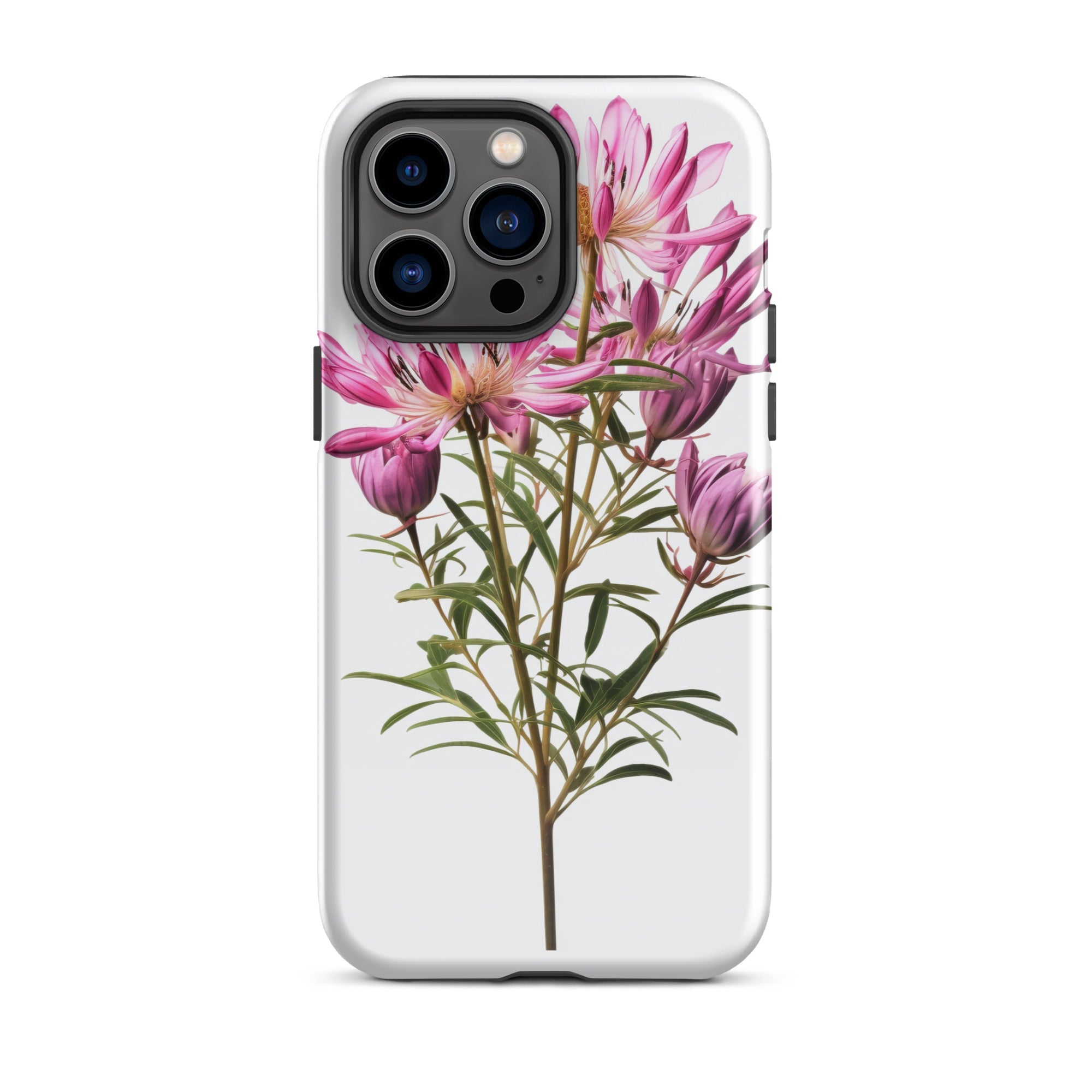 Cleome Flower iPhone Case by Visual Verse - Image 29