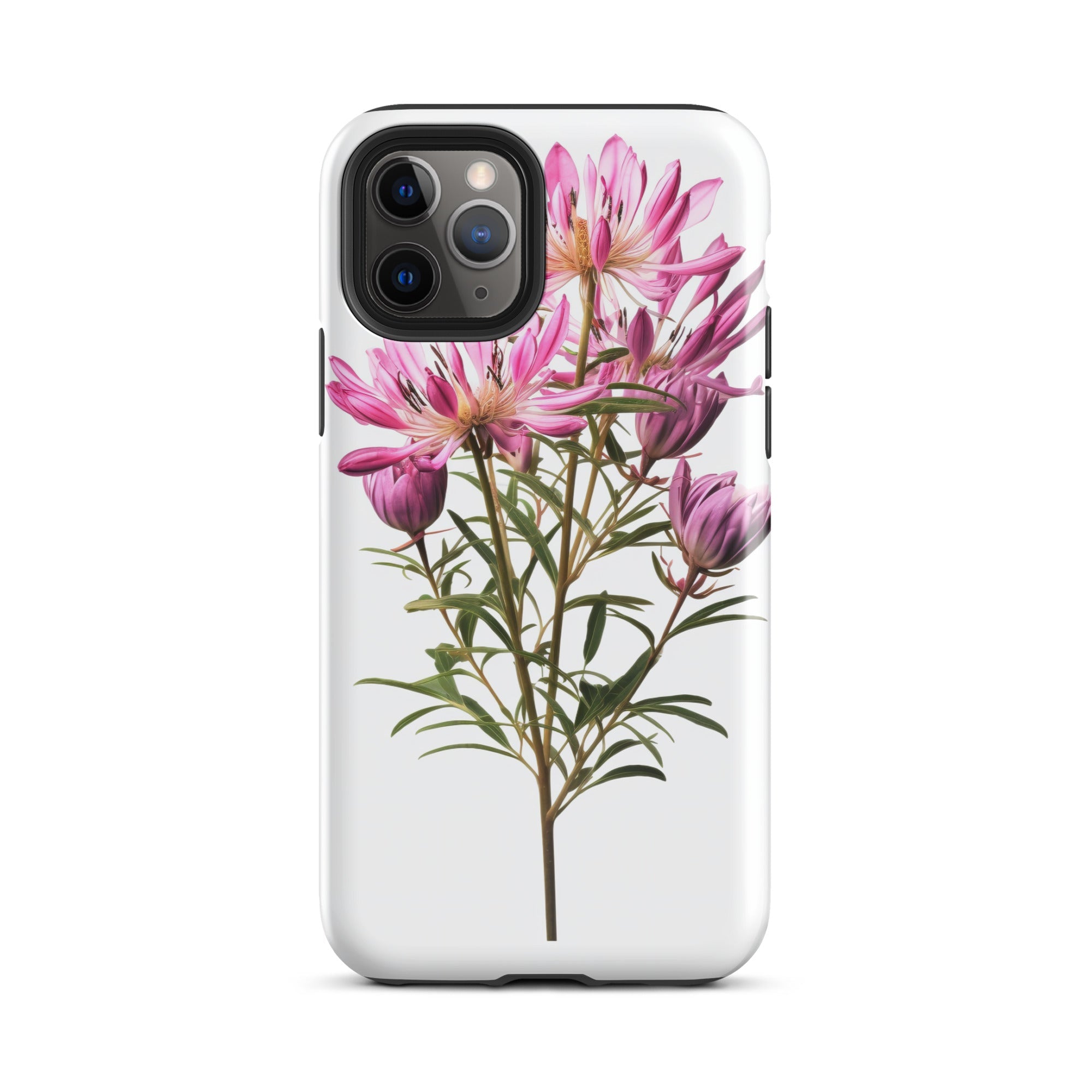 Cleome Flower iPhone Case by Visual Verse - Image 3