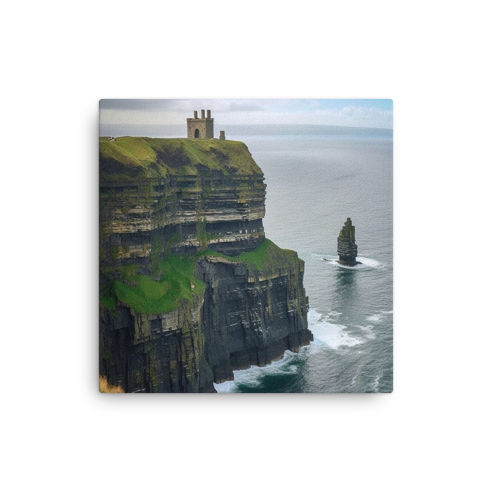 Cliffs of Moher Ireland Landscape Art Canvas by Visual Verse - Image 3