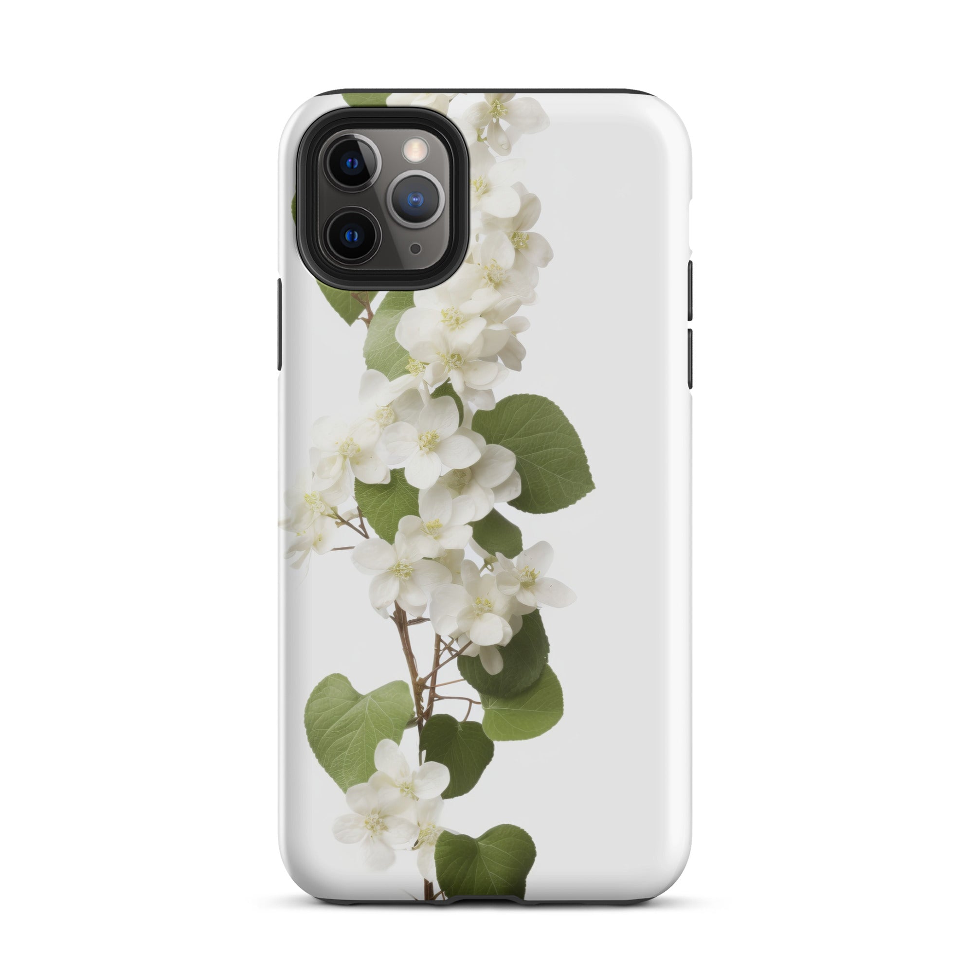 Climbing Hydrangea Flower iPhone Case by Visual Verse - Image 6