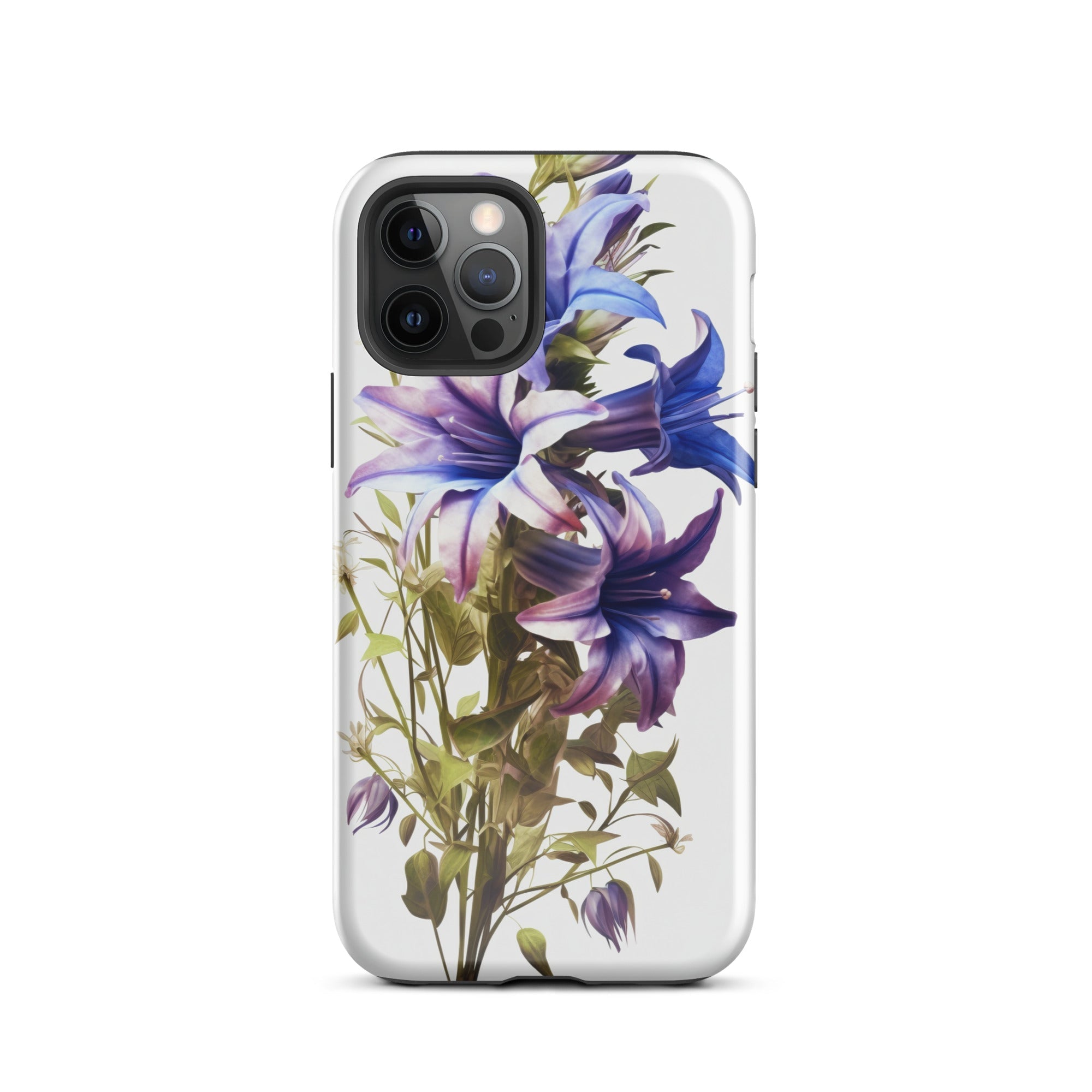 Clustered Bellflower Flower iPhone Case by Visual Verse - Image 11