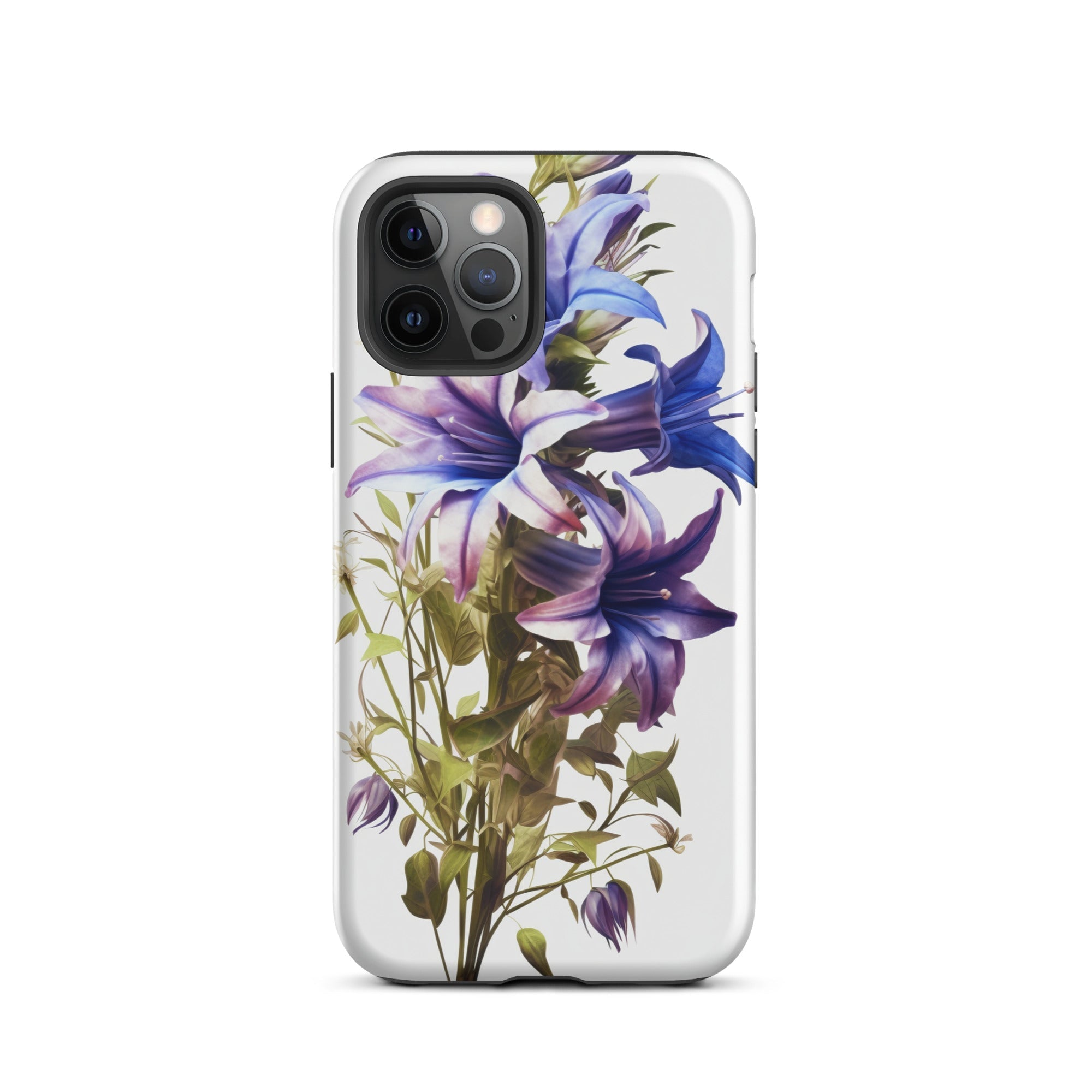 Clustered Bellflower Flower iPhone Case by Visual Verse - Image 12