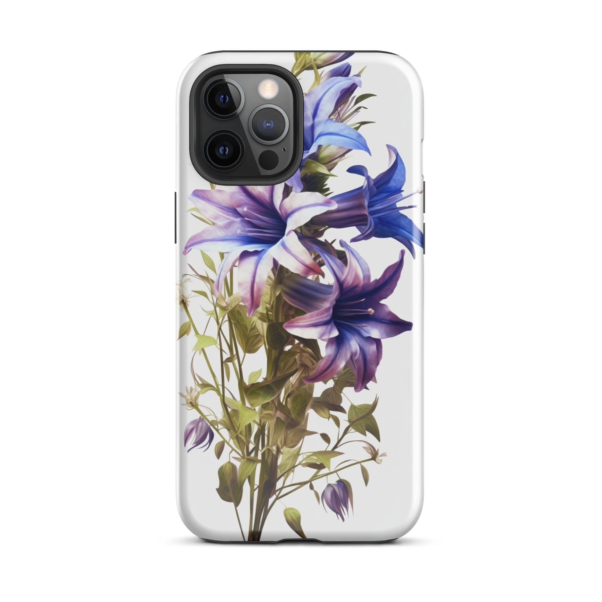 Clustered Bellflower Flower iPhone Case by Visual Verse - Image 13