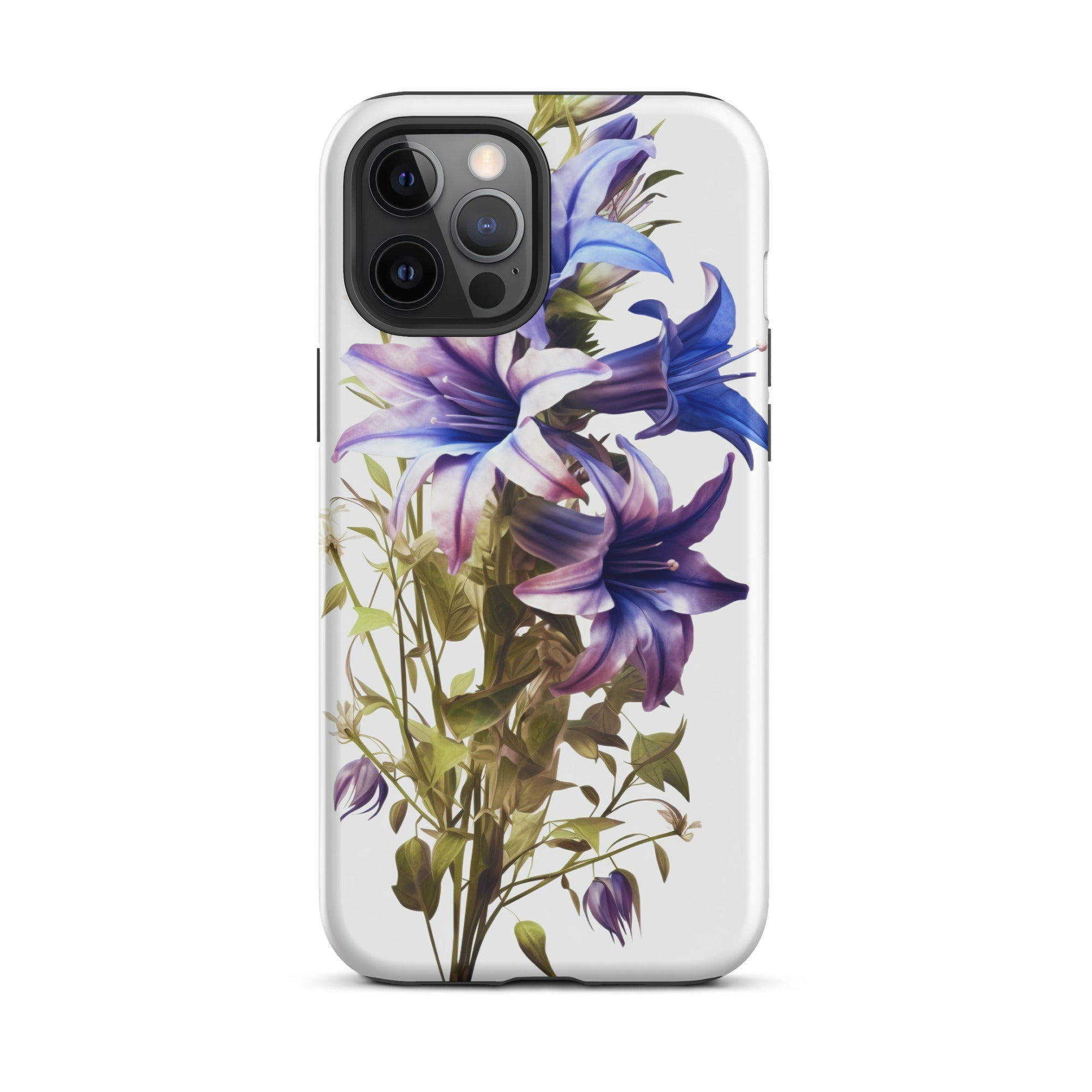 Clustered Bellflower Flower iPhone Case by Visual Verse - Image 14
