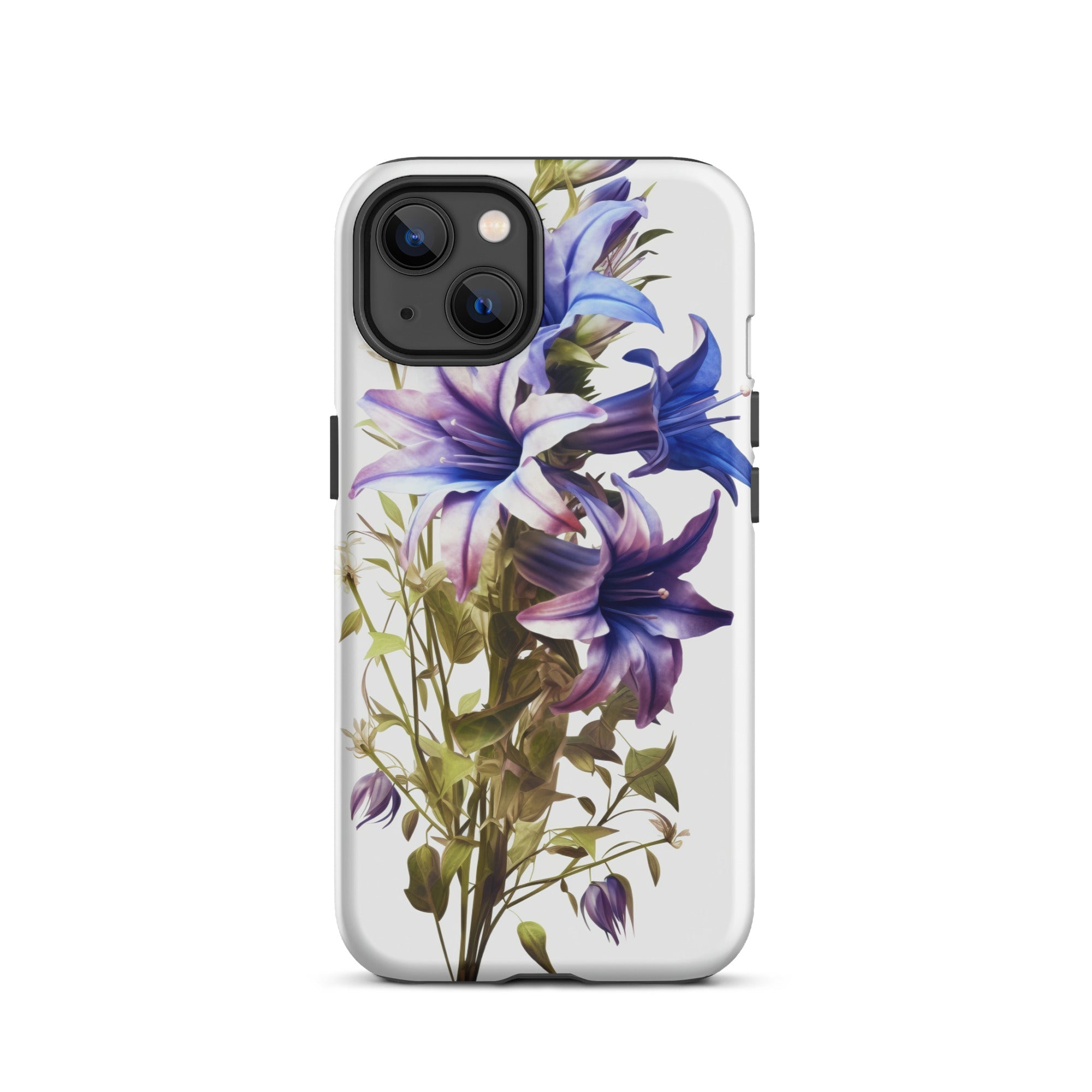 Clustered Bellflower Flower iPhone Case by Visual Verse - Image 18