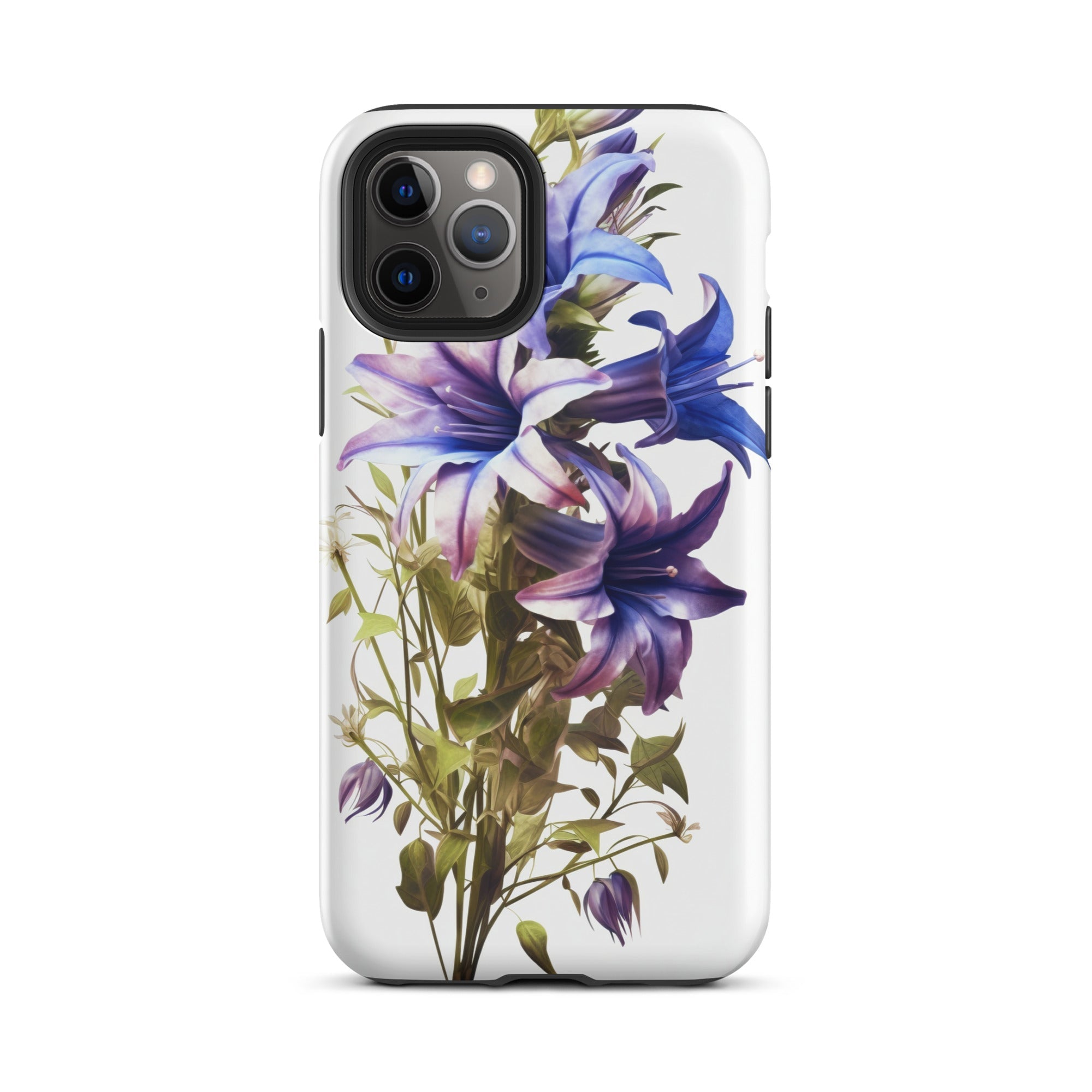 Clustered Bellflower Flower iPhone Case by Visual Verse - Image 4