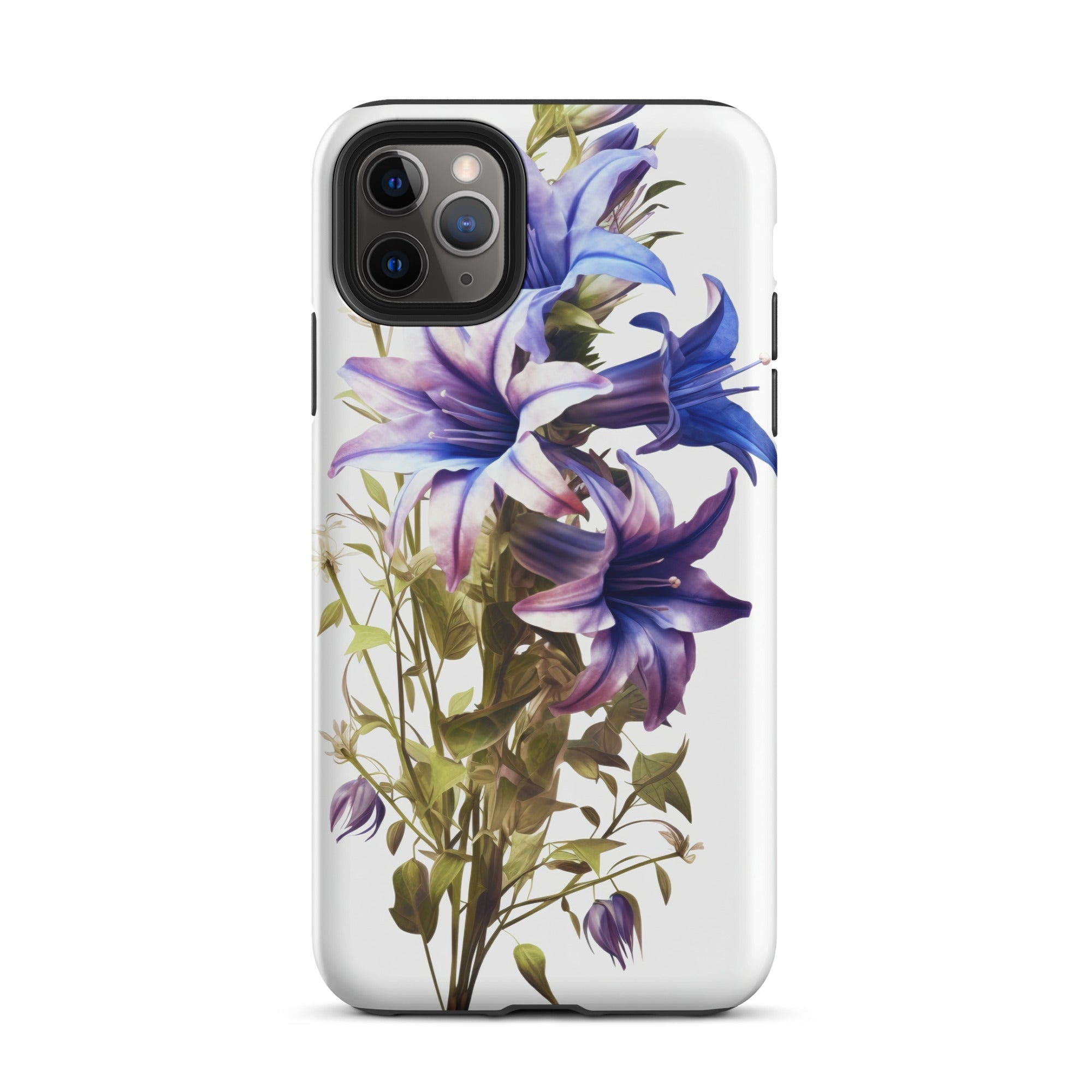 Clustered Bellflower Flower iPhone Case by Visual Verse - Image 6