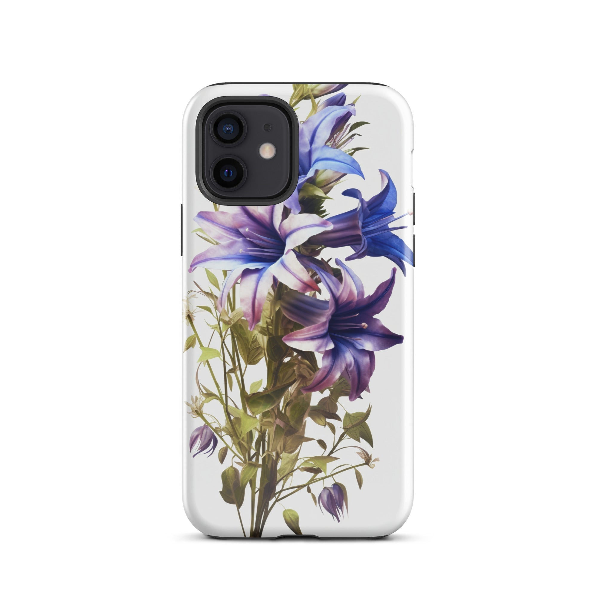 Clustered Bellflower Flower iPhone Case by Visual Verse - Image 9