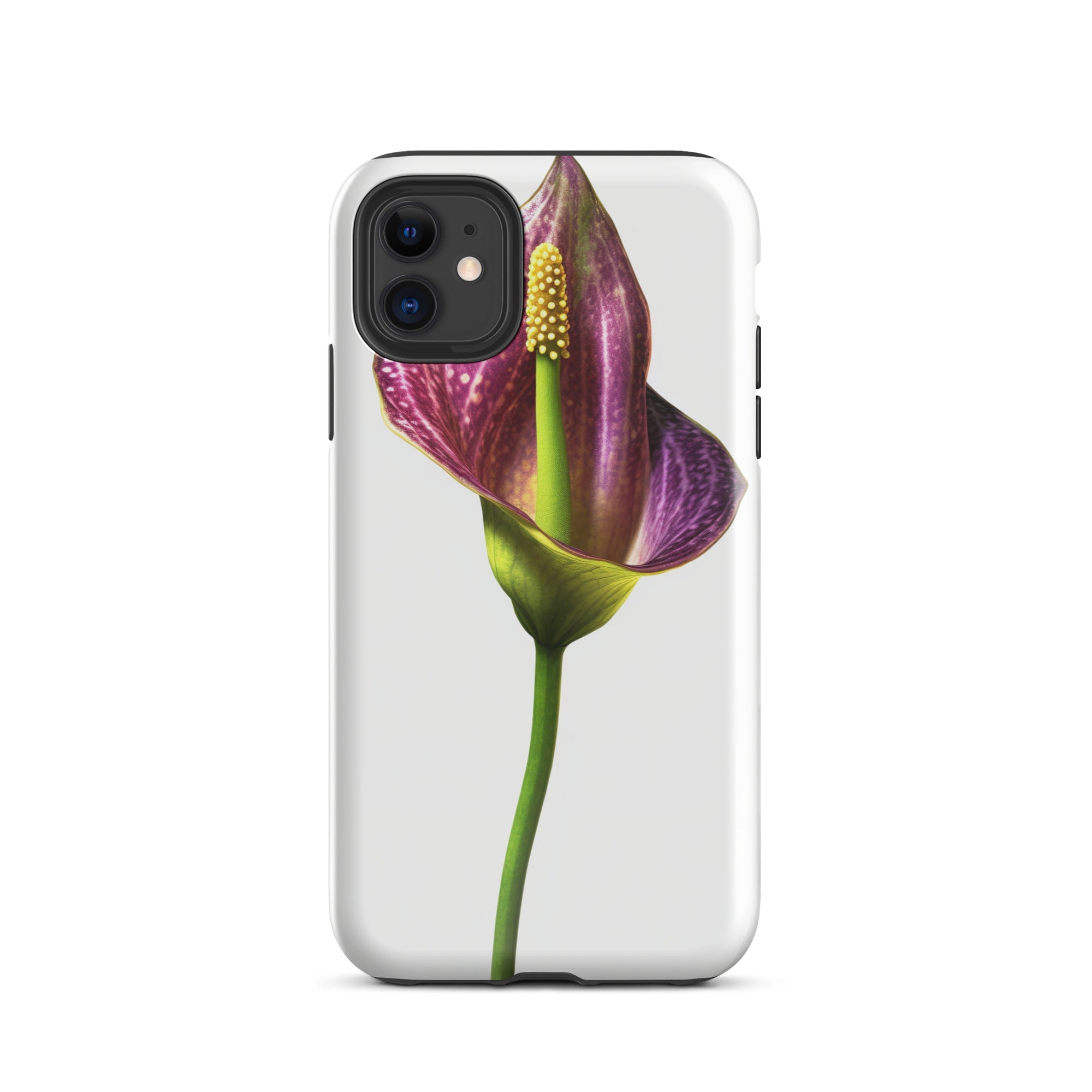 Cobra Lily Flower iPhone Case by Visual Verse - Image 1