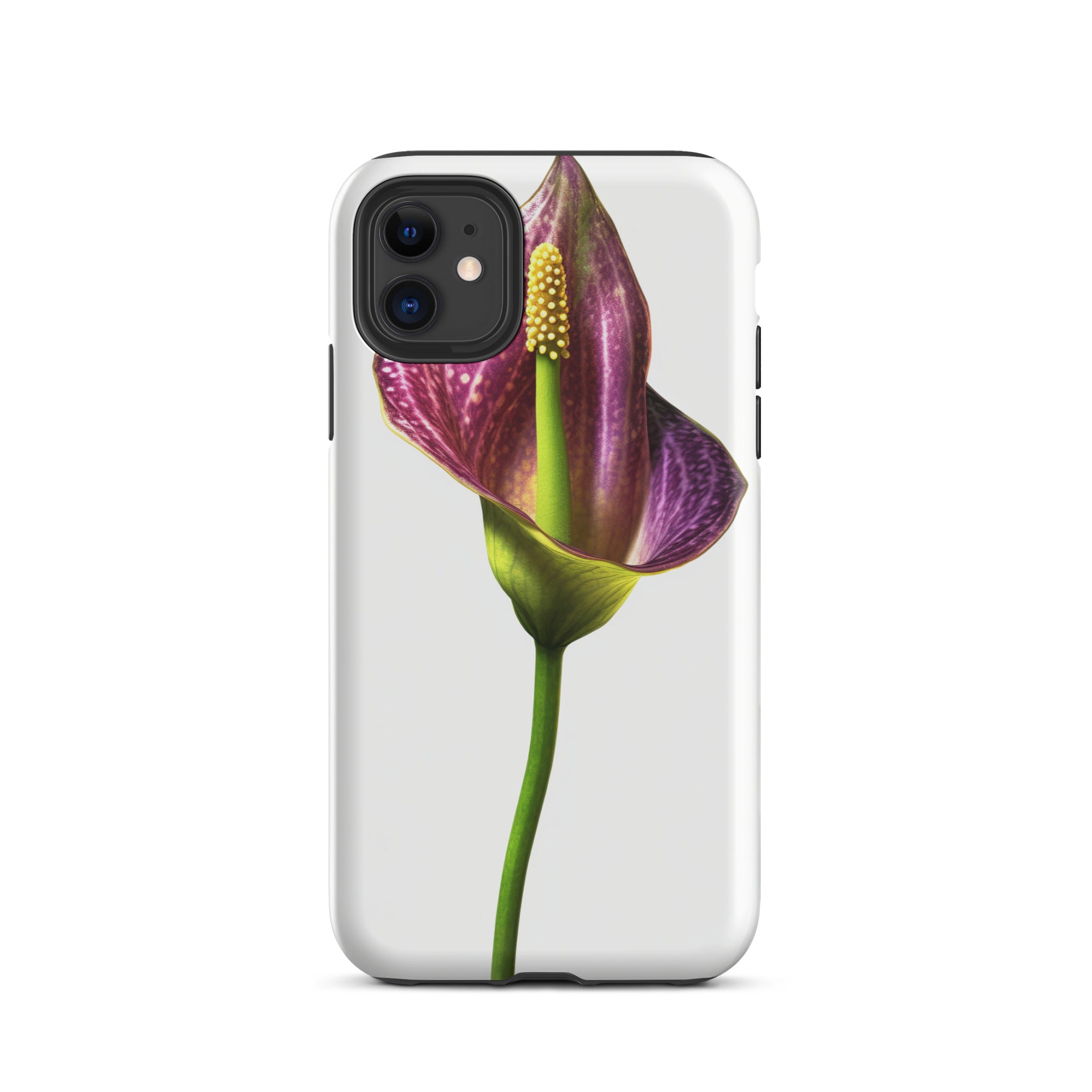Cobra Lily Flower iPhone Case by Visual Verse - Image 2