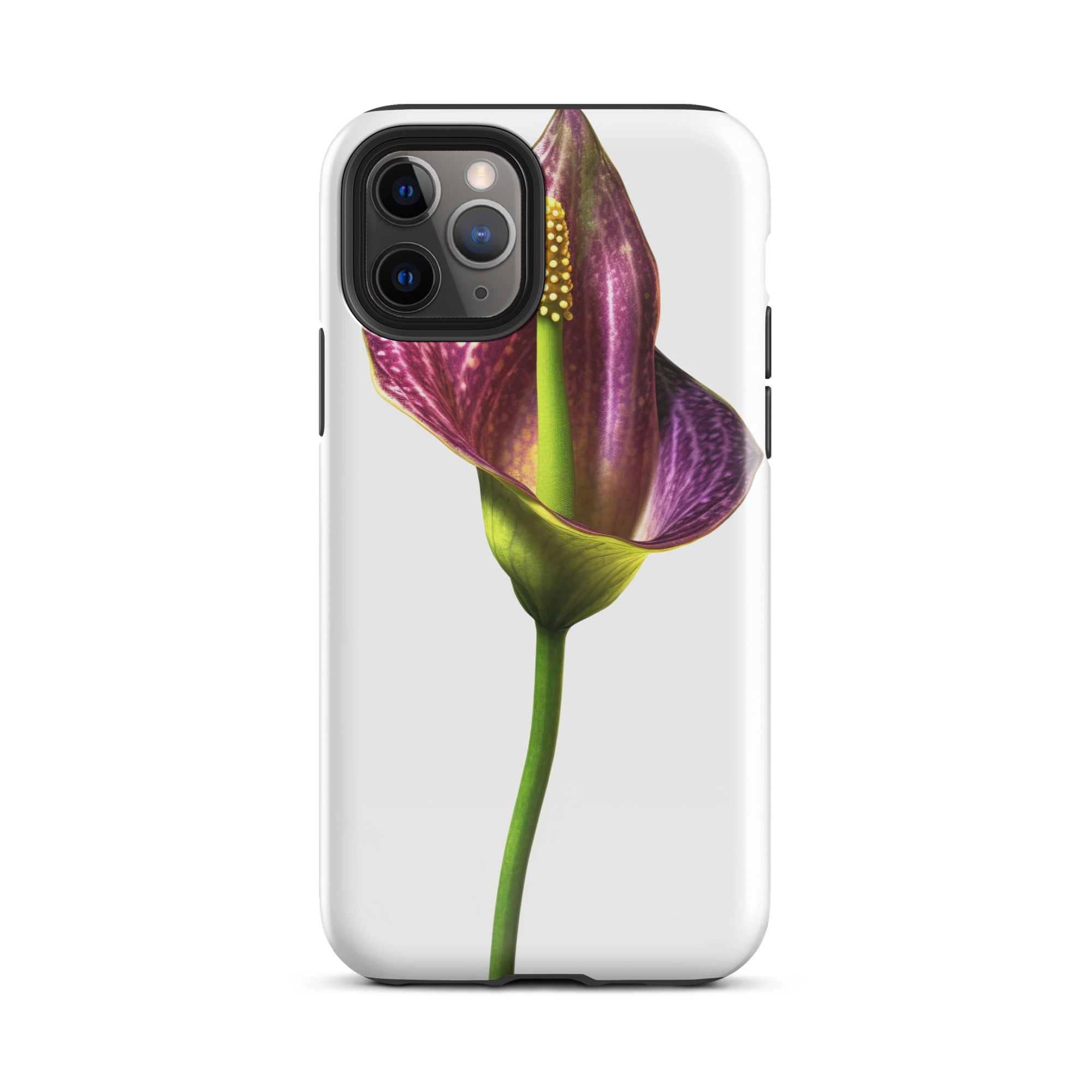 Cobra Lily Flower iPhone Case by Visual Verse - Image 3