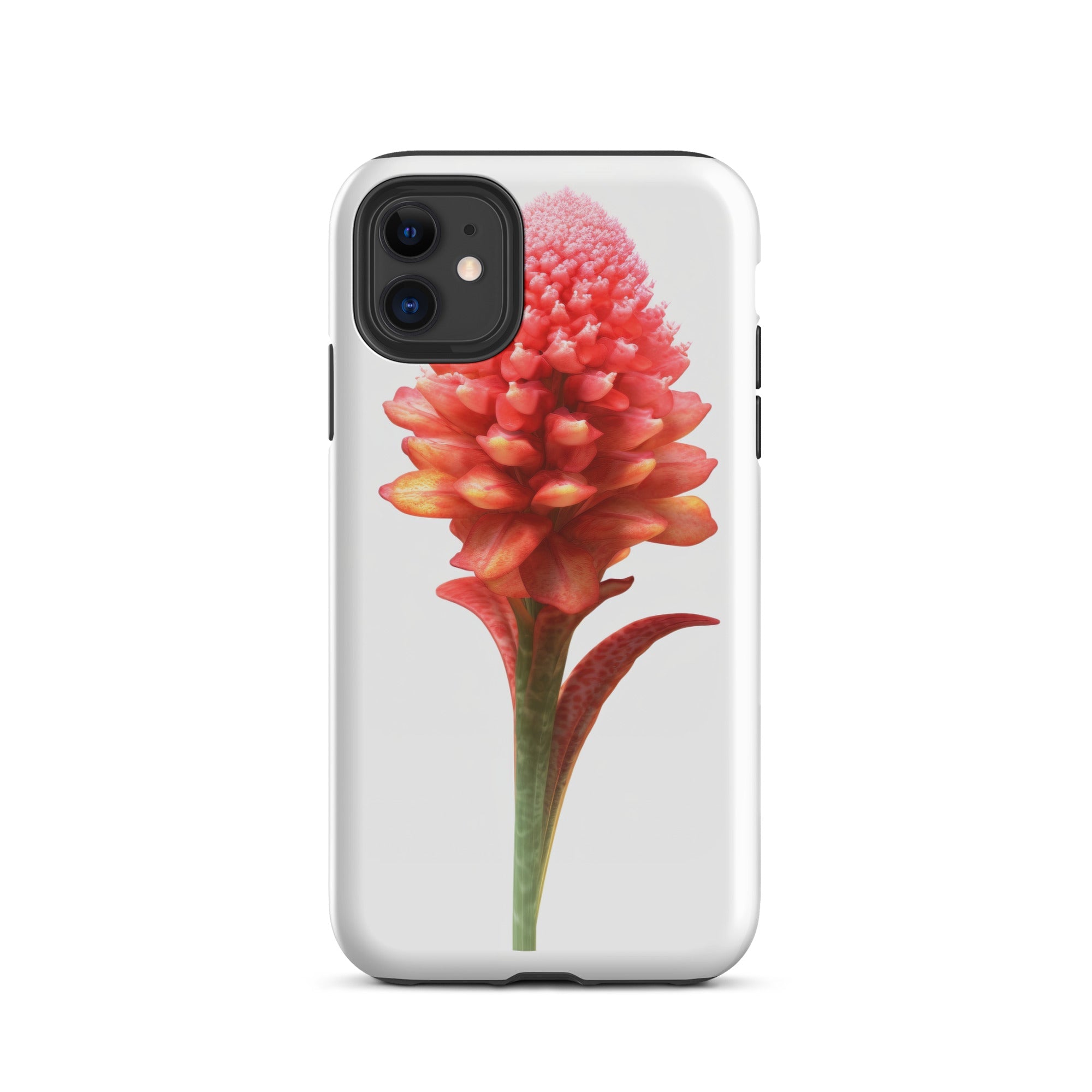 Cockscomb Flower iPhone Case by Visual Verse - Image 1