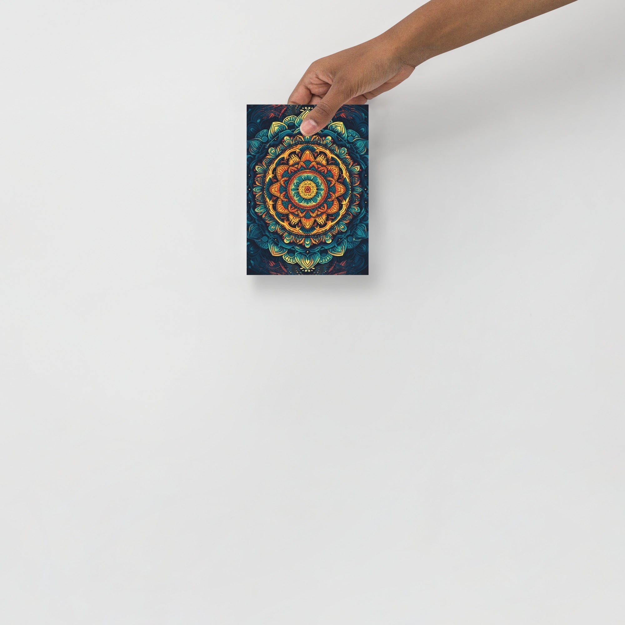 Colorful Mandala Psychedelic Art Poster by Visual Verse - Image 8