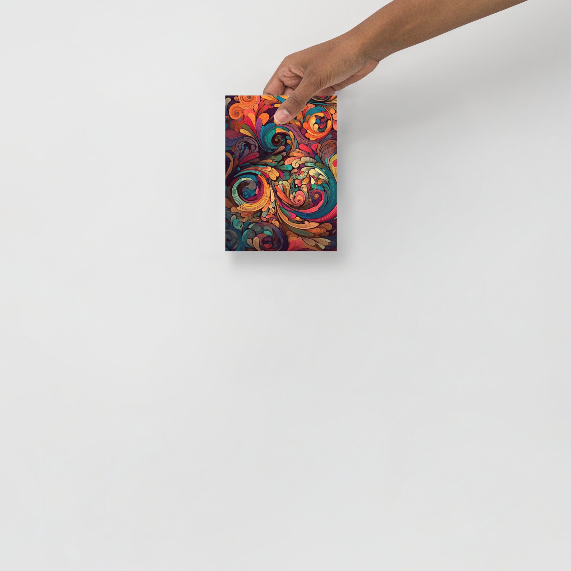 Colorful Psychedelic Pattern Abstract Art Poster by Visual Verse - Image 8