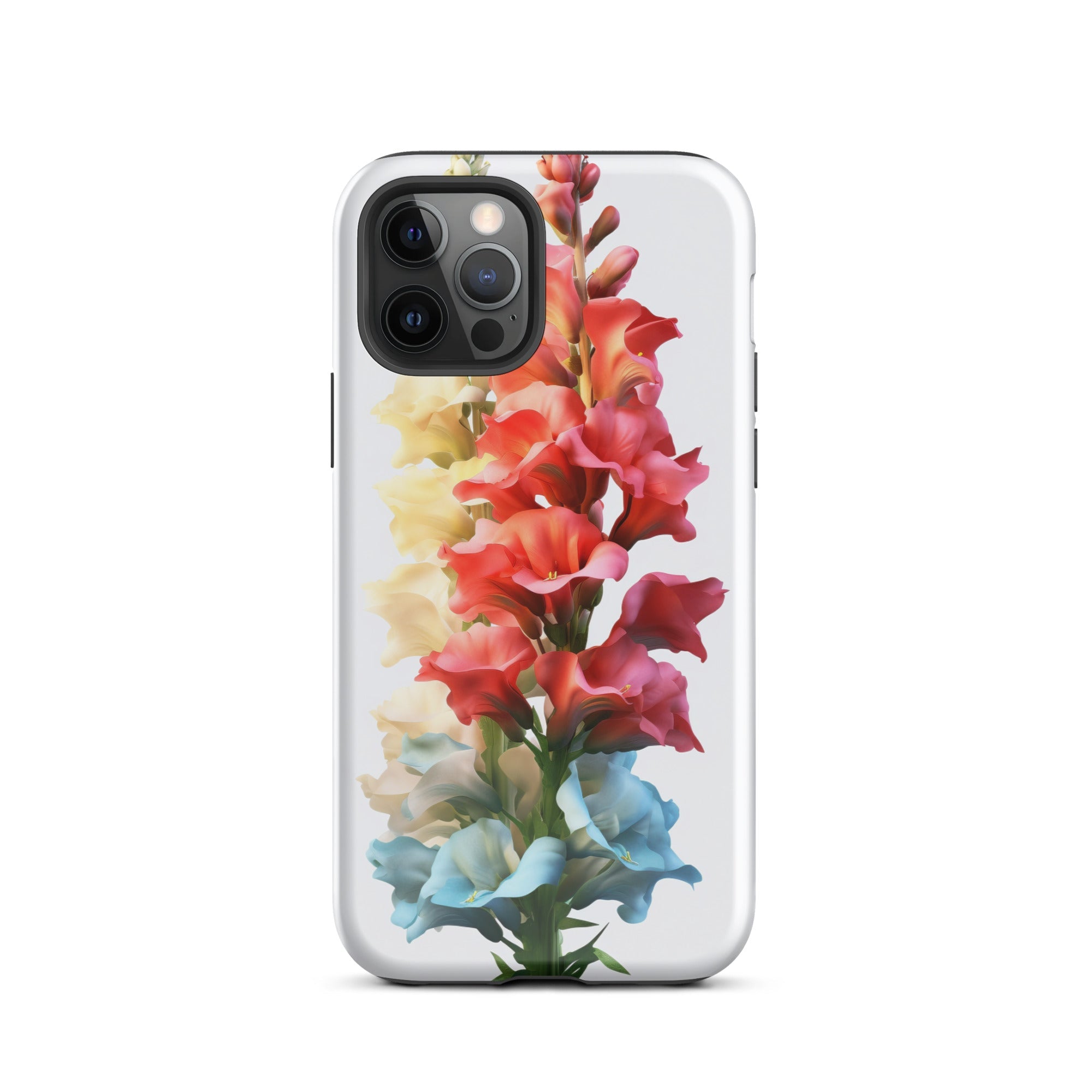 Colorful Snapdragon Flower iPhone Case by Visual Verse - Image 11