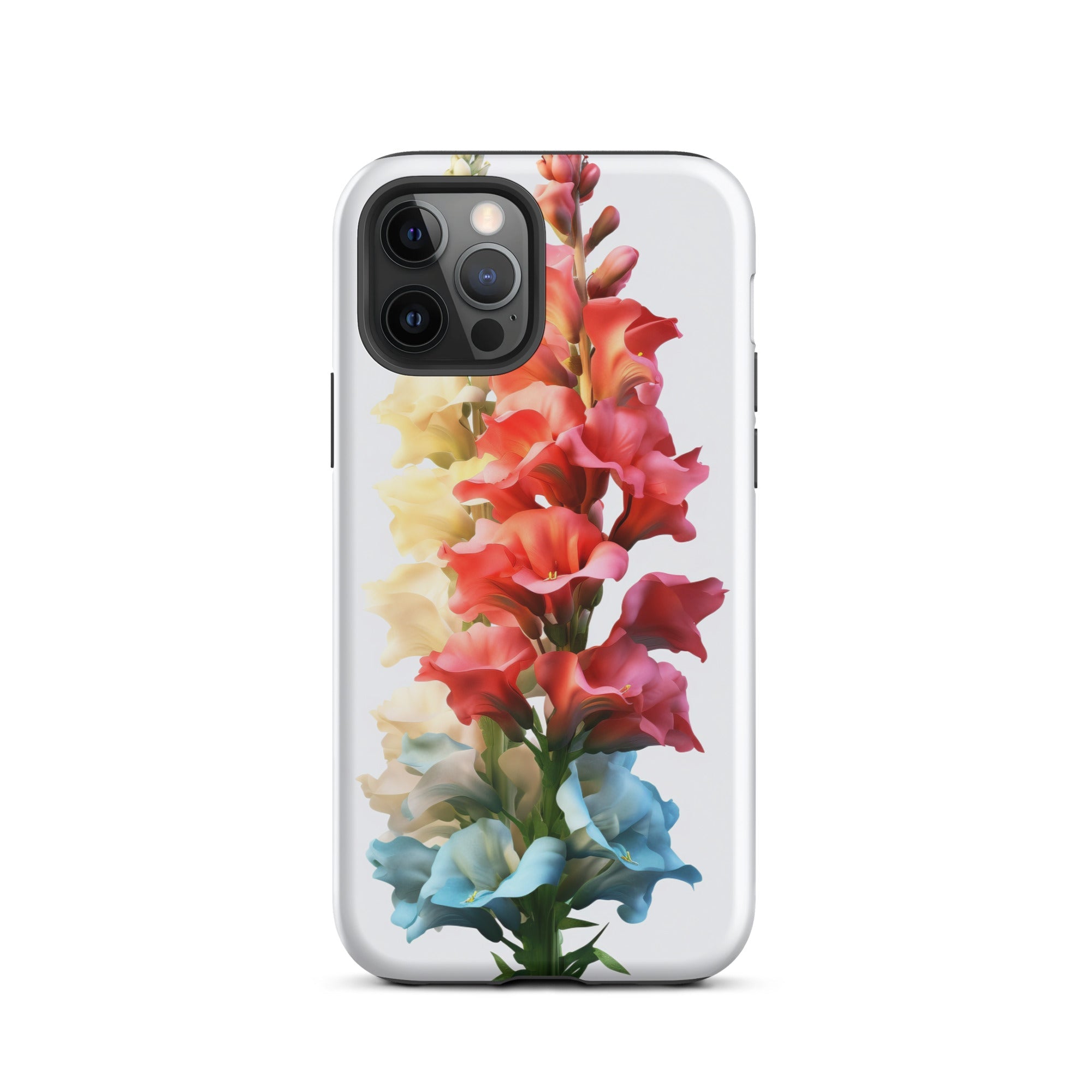 Colorful Snapdragon Flower iPhone Case by Visual Verse - Image 12