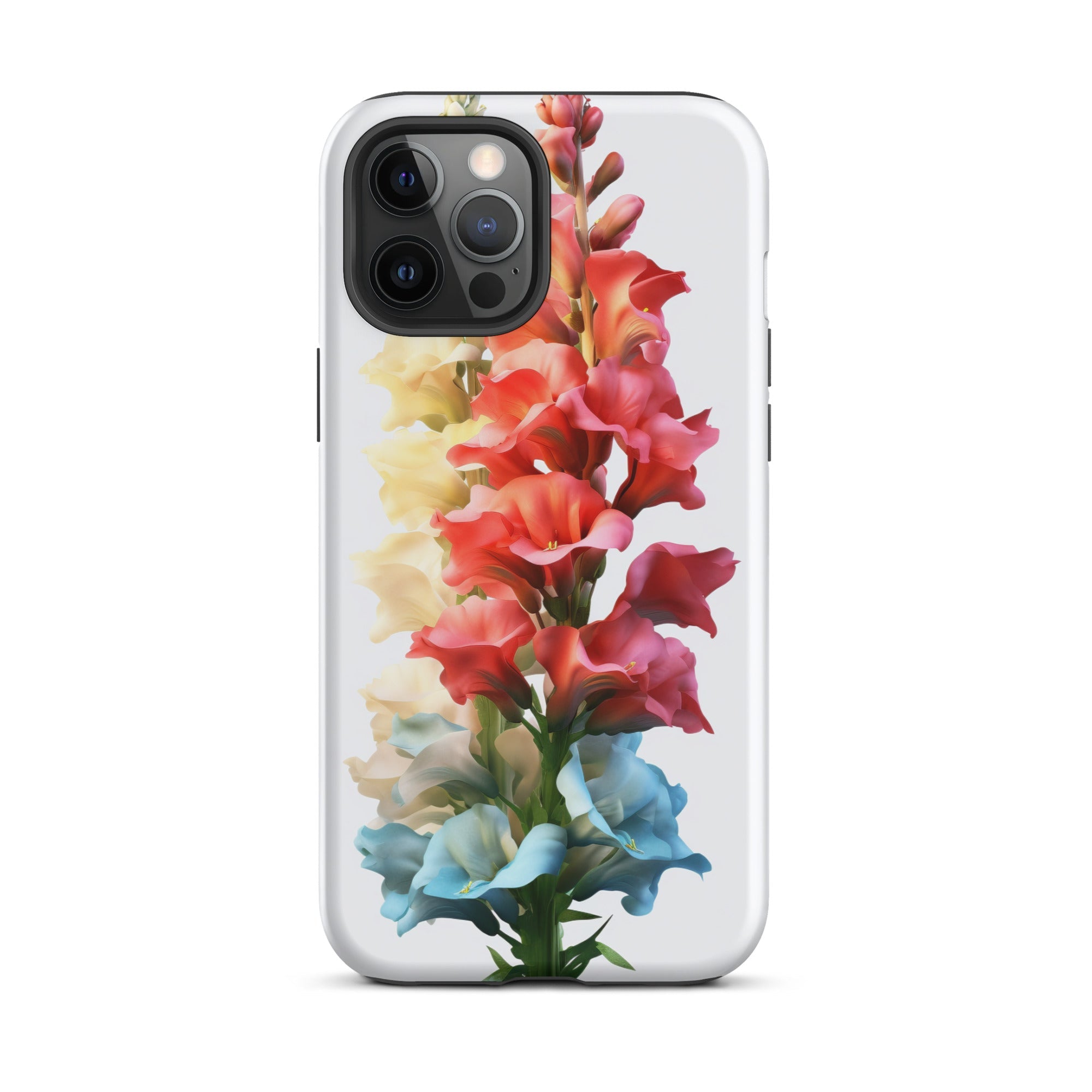 Colorful Snapdragon Flower iPhone Case by Visual Verse - Image 14