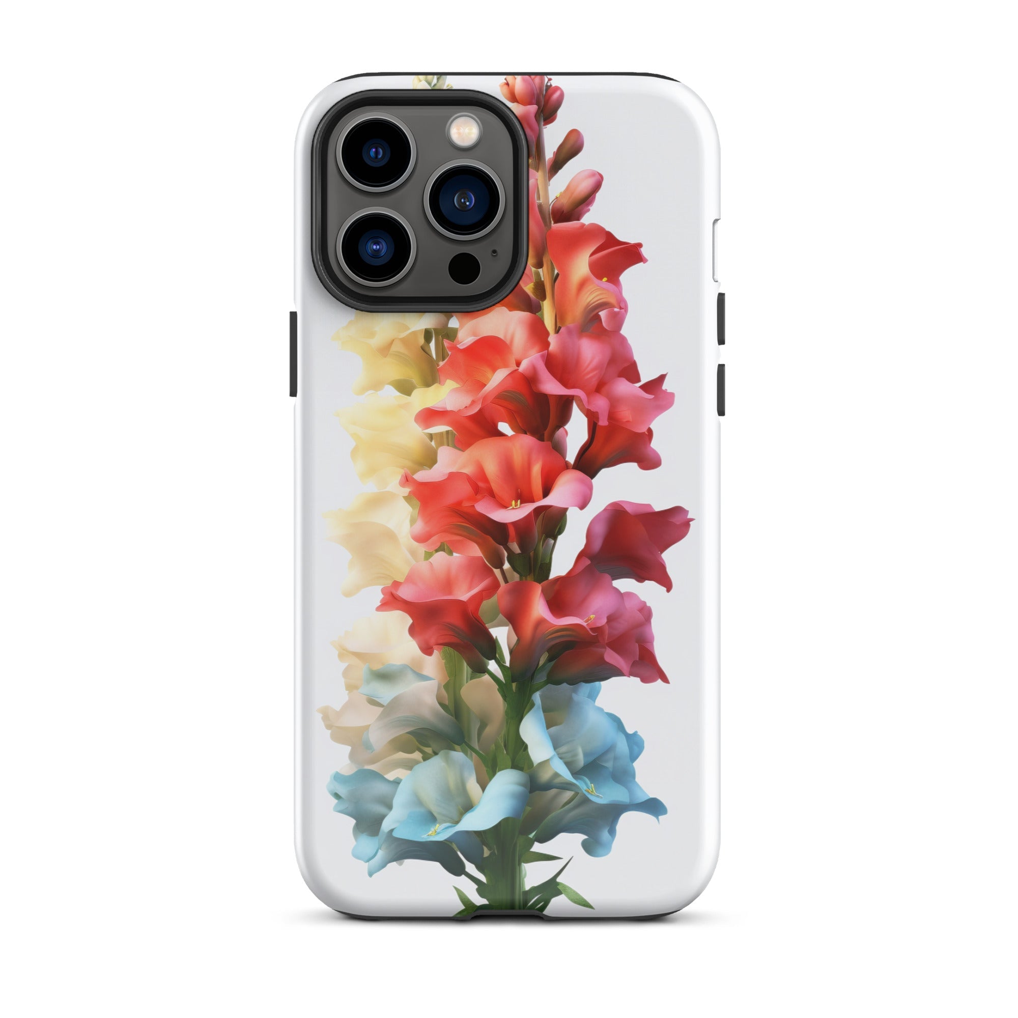 Colorful Snapdragon Flower iPhone Case by Visual Verse - Image 21