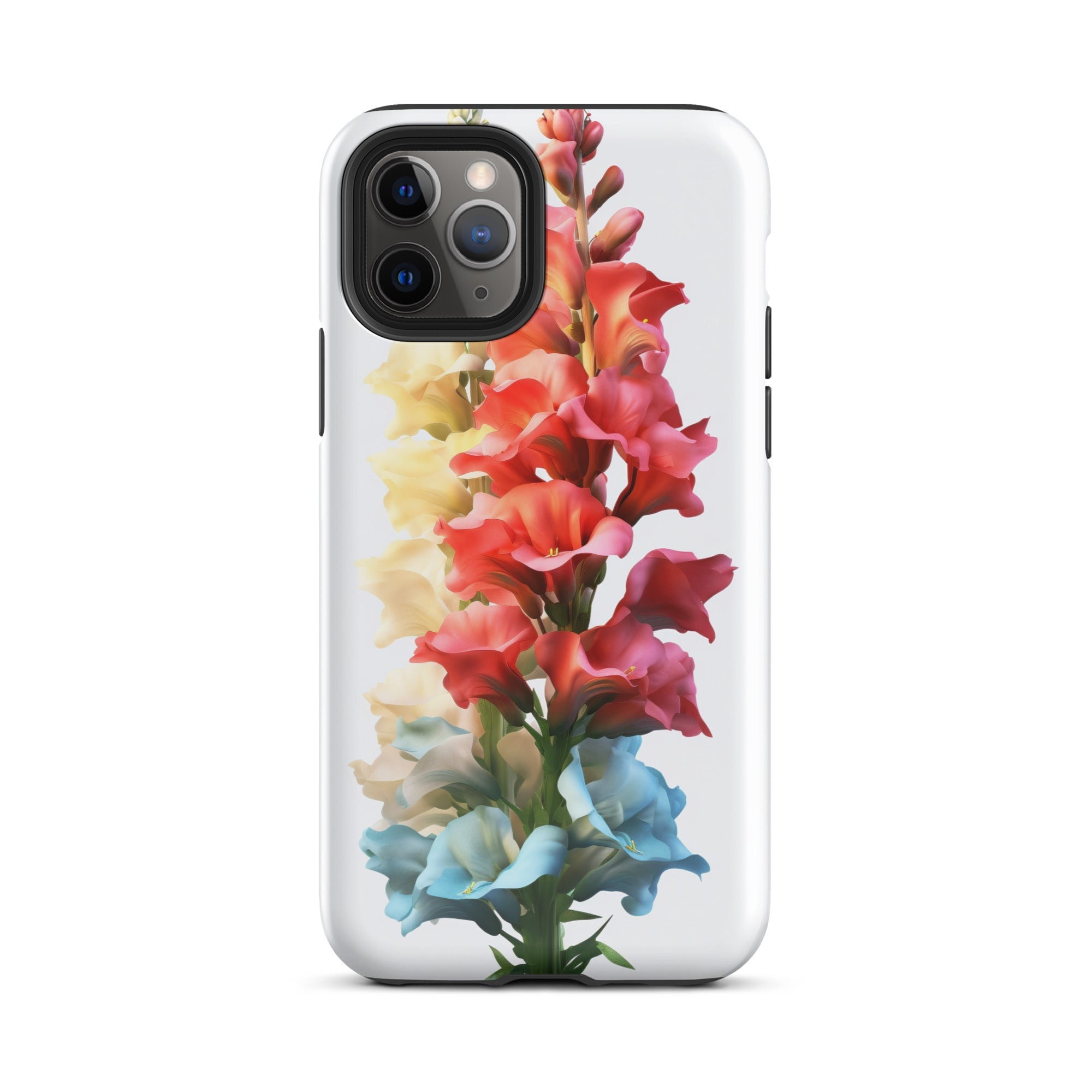 Colorful Snapdragon Flower iPhone Case by Visual Verse - Image 3