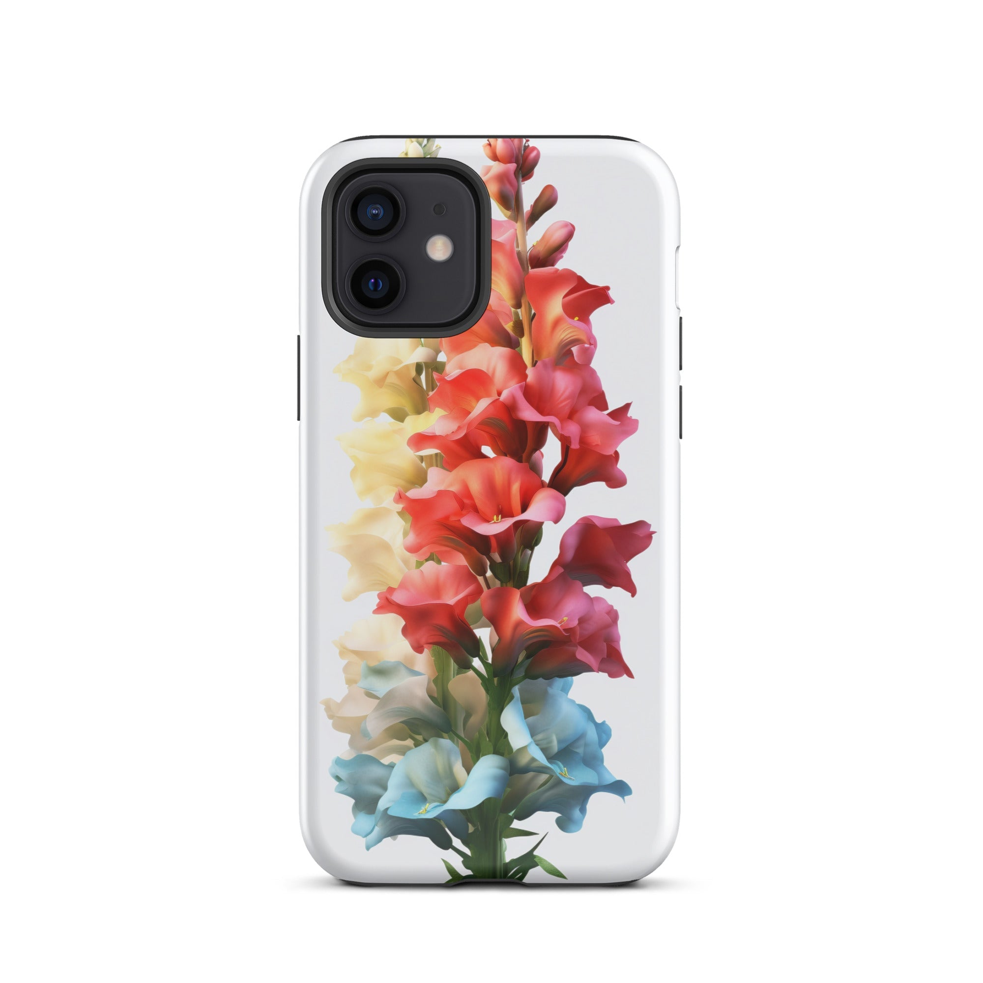 Colorful Snapdragon Flower iPhone Case by Visual Verse - Image 9