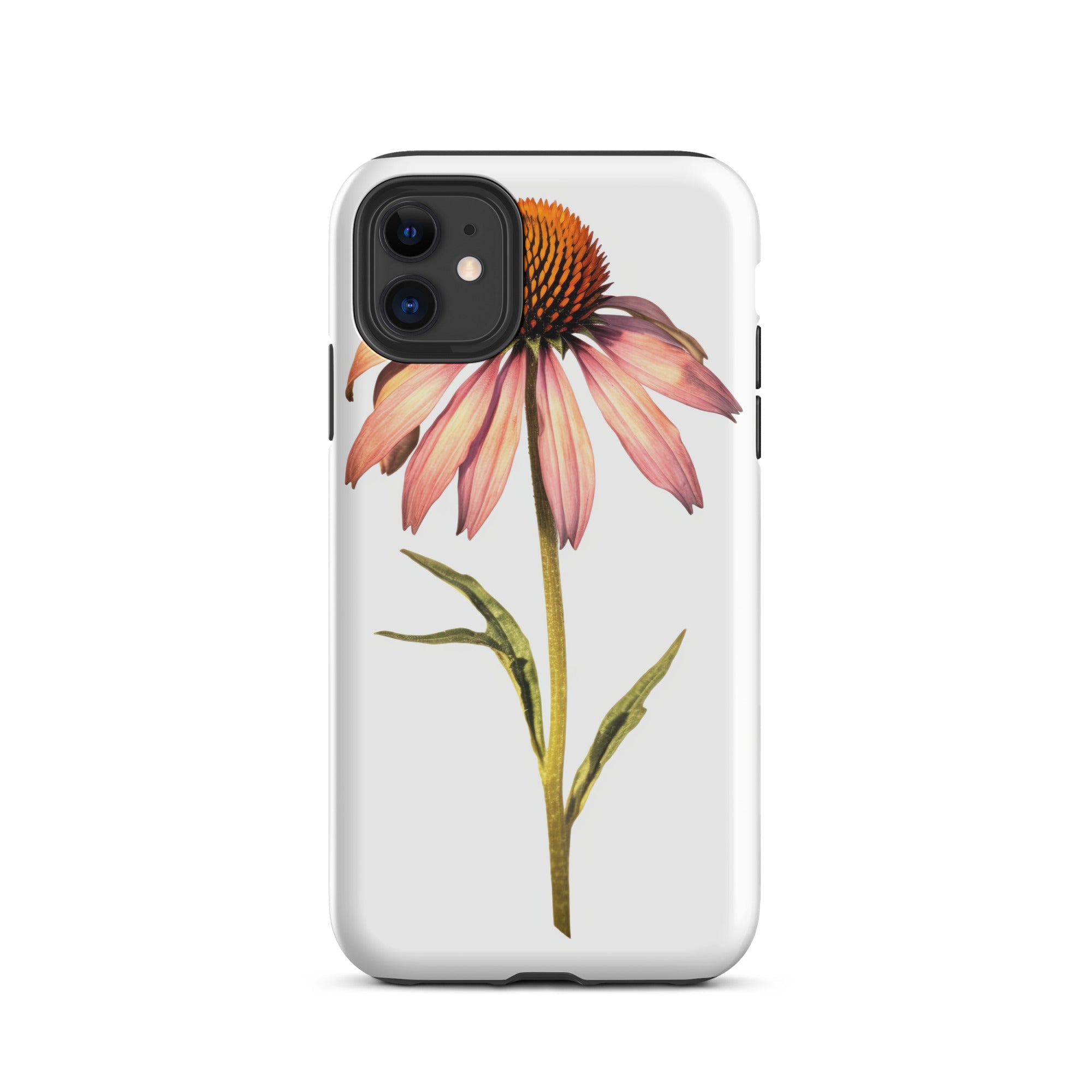 Coneflower Flower iPhone Case by Visual Verse - Image 2