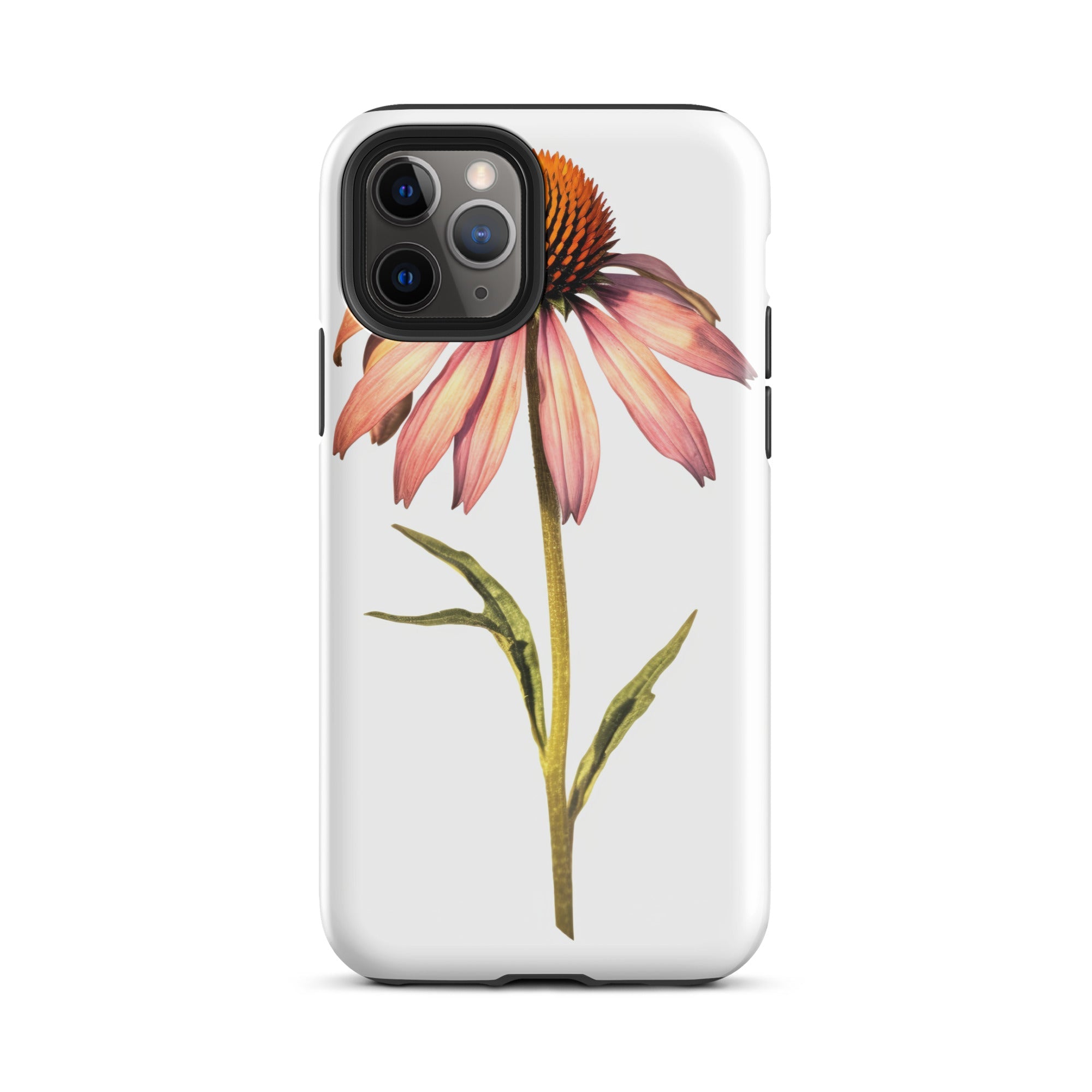 Coneflower Flower iPhone Case by Visual Verse - Image 3