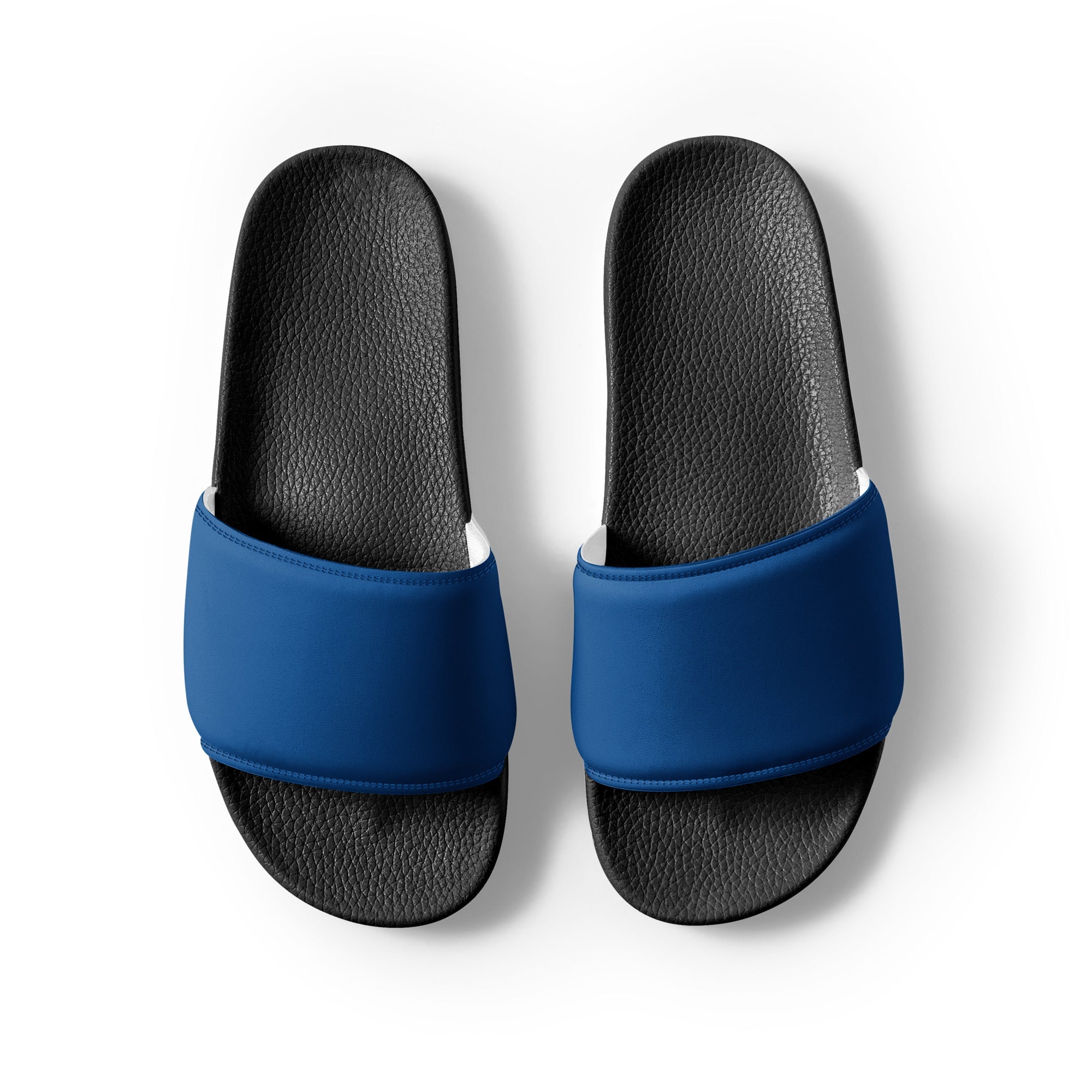 Congress Blue Color Women's Slides by Visual Verse - Image 2