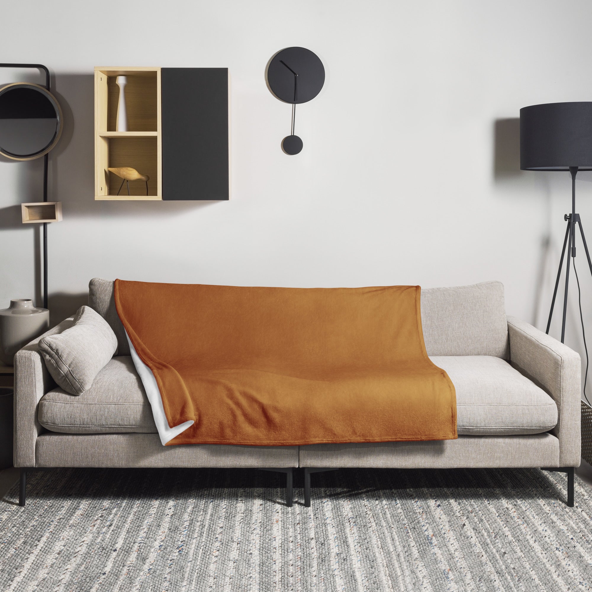 Copper Color Blanket by Visual Verse - Image 1
