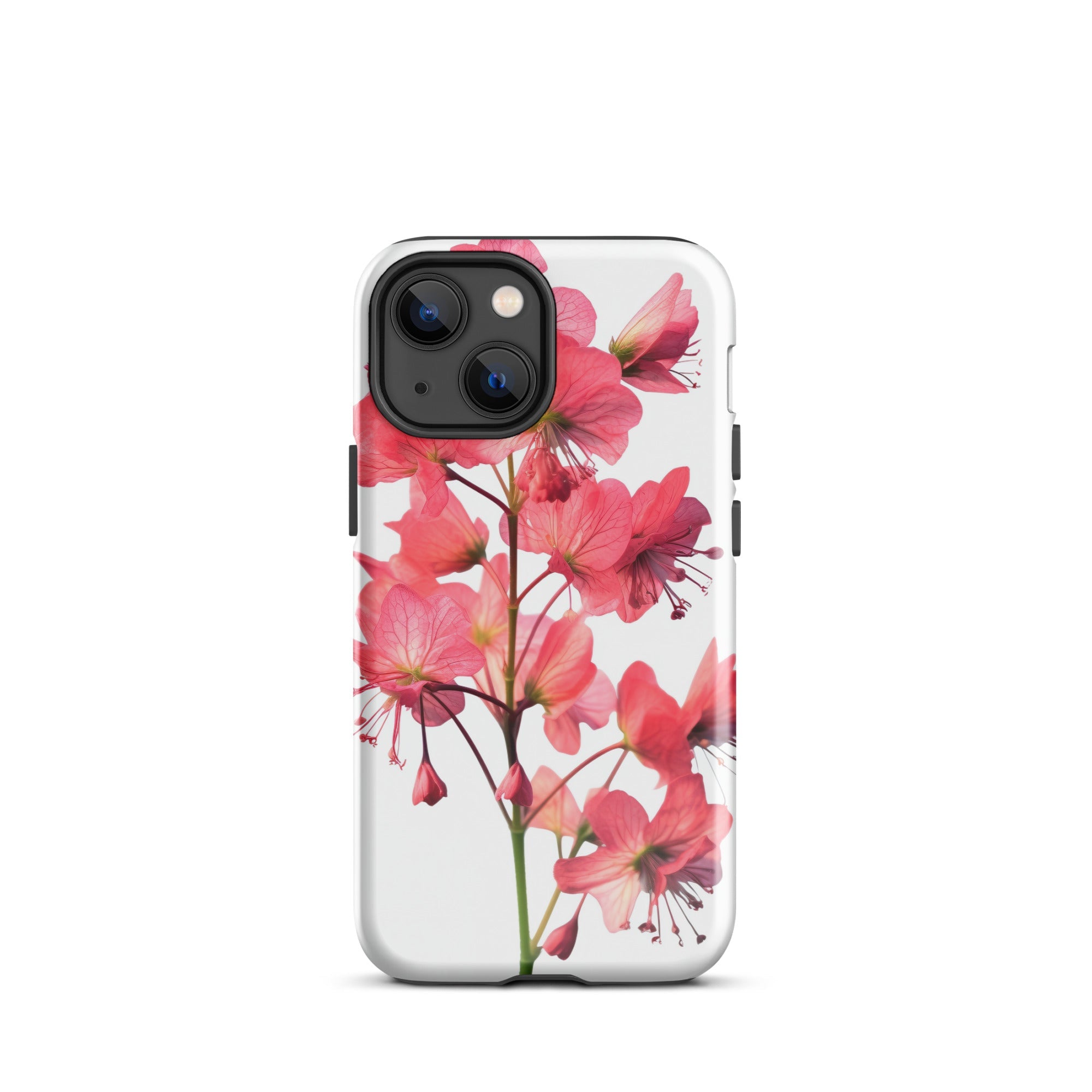 Coral Bells Carnival Watermelon Flower iPhone Case by Visual Verse - Image 15