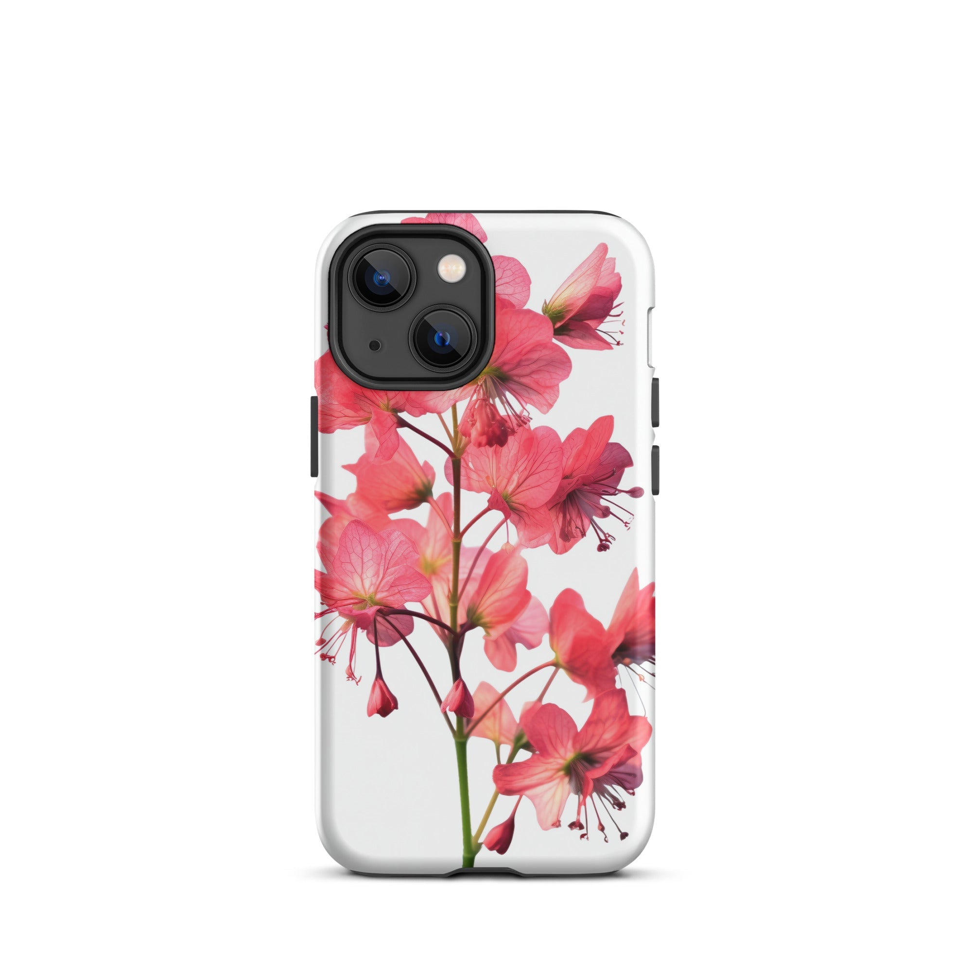 Coral Bells Carnival Watermelon Flower iPhone Case by Visual Verse - Image 16