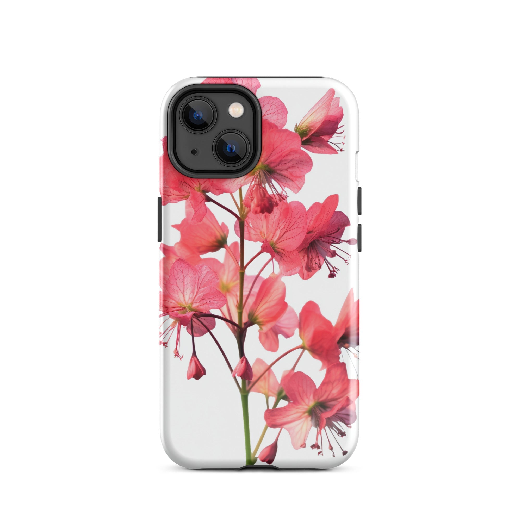 Coral Bells Carnival Watermelon Flower iPhone Case by Visual Verse - Image 23