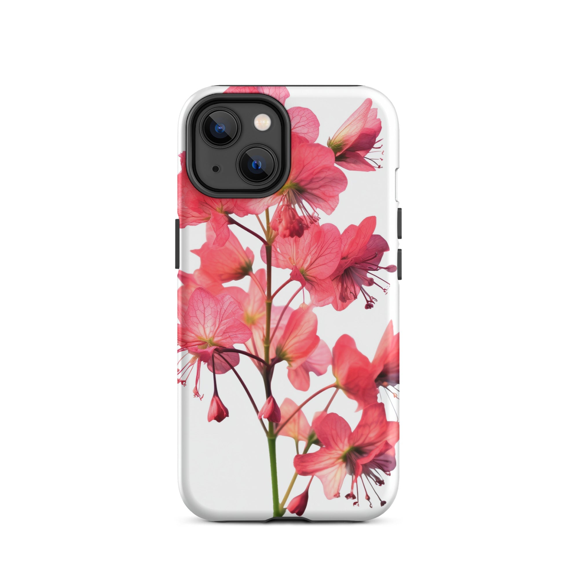 Coral Bells Carnival Watermelon Flower iPhone Case by Visual Verse - Image 24