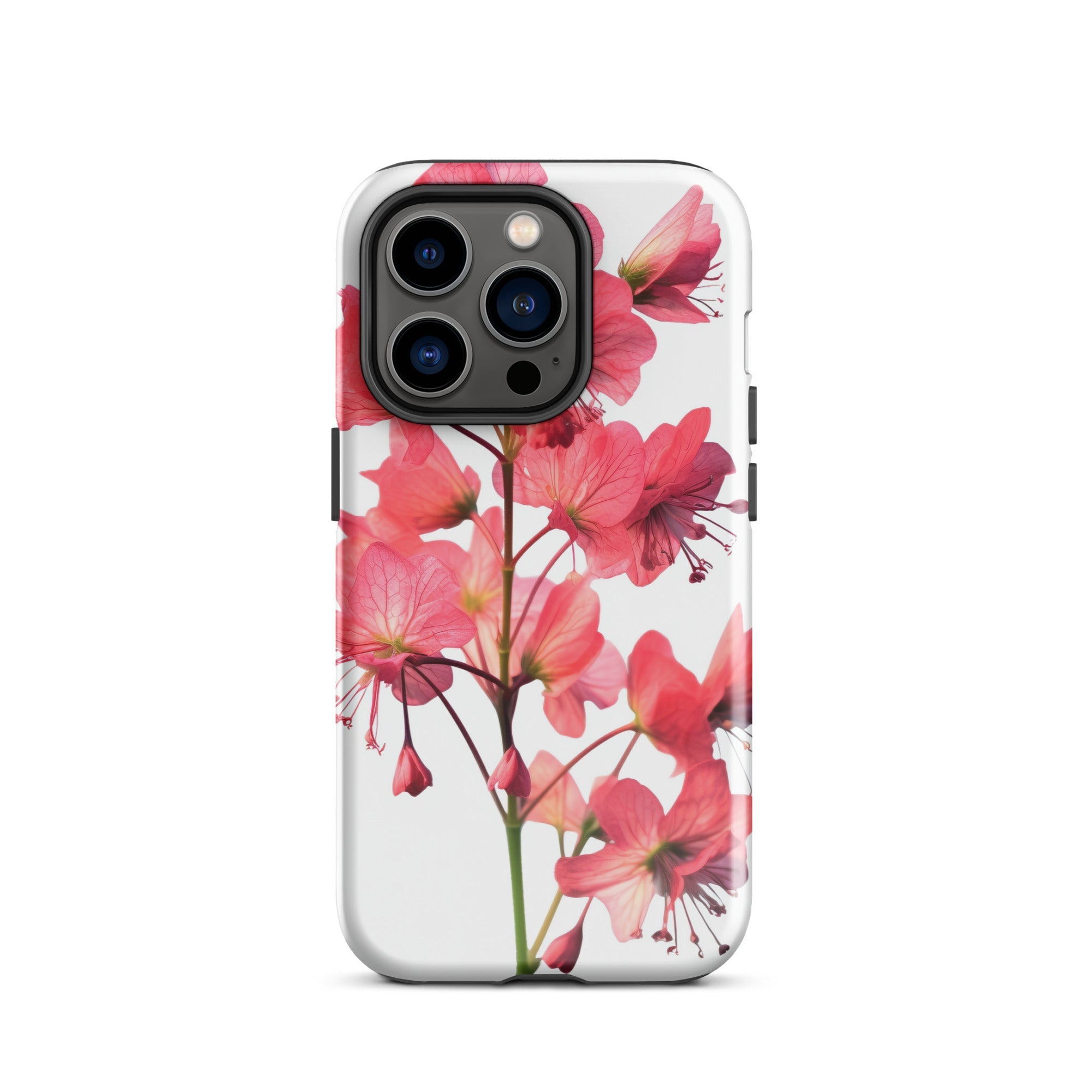 Coral Bells Carnival Watermelon Flower iPhone Case by Visual Verse - Image 27