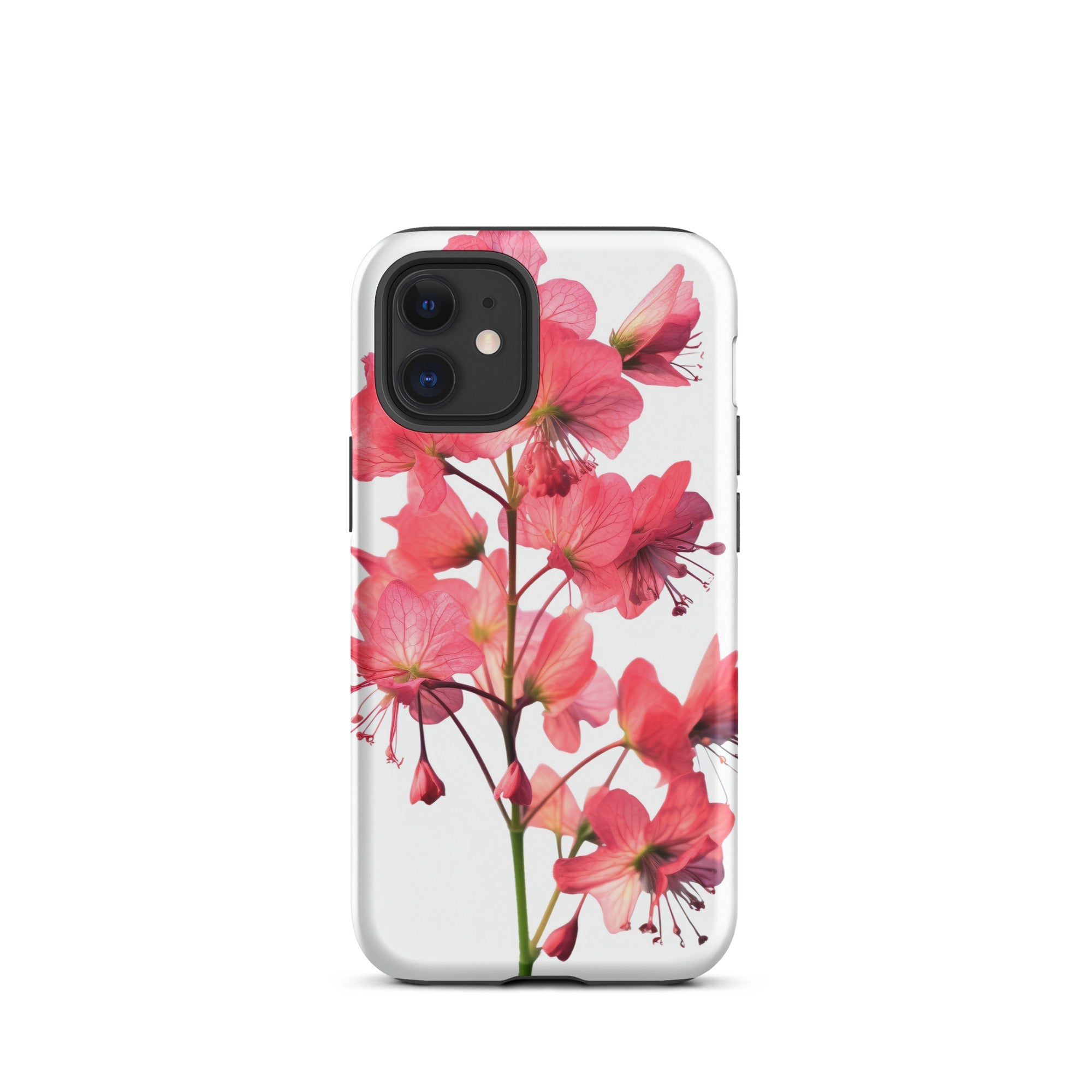 Coral Bells Carnival Watermelon Flower iPhone Case by Visual Verse - Image 8