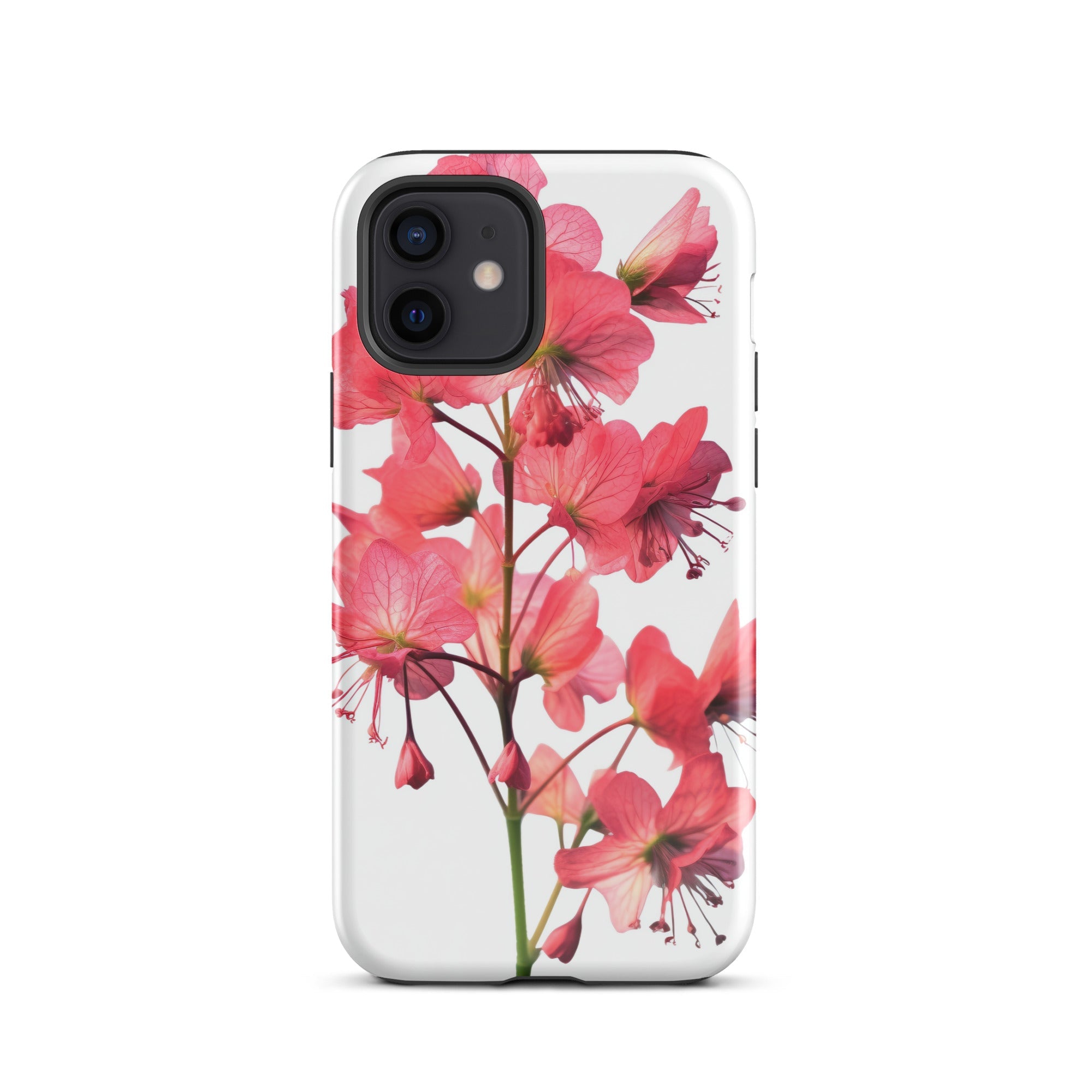 Coral Bells Carnival Watermelon Flower iPhone Case by Visual Verse - Image 9