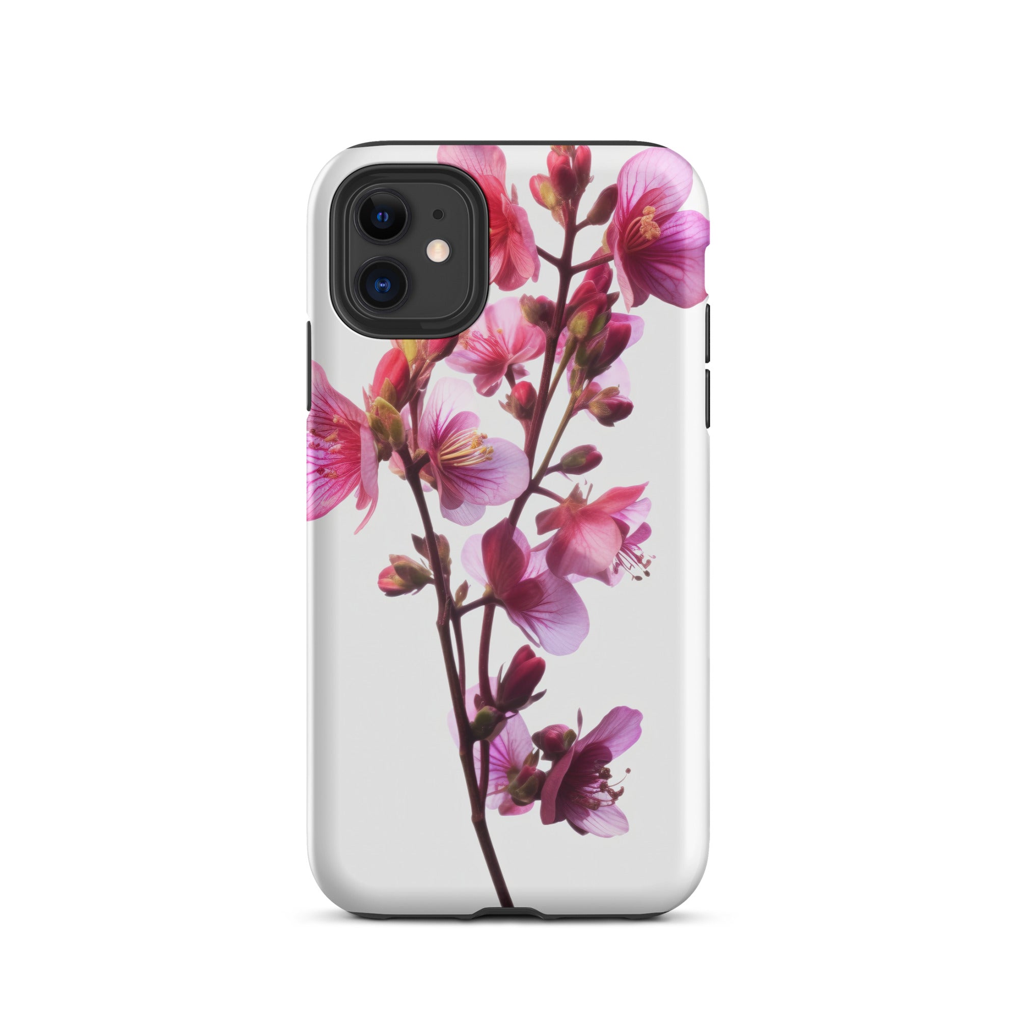 Coral Bells Plum Pudding Flower iPhone Case by Visual Verse - Image 2