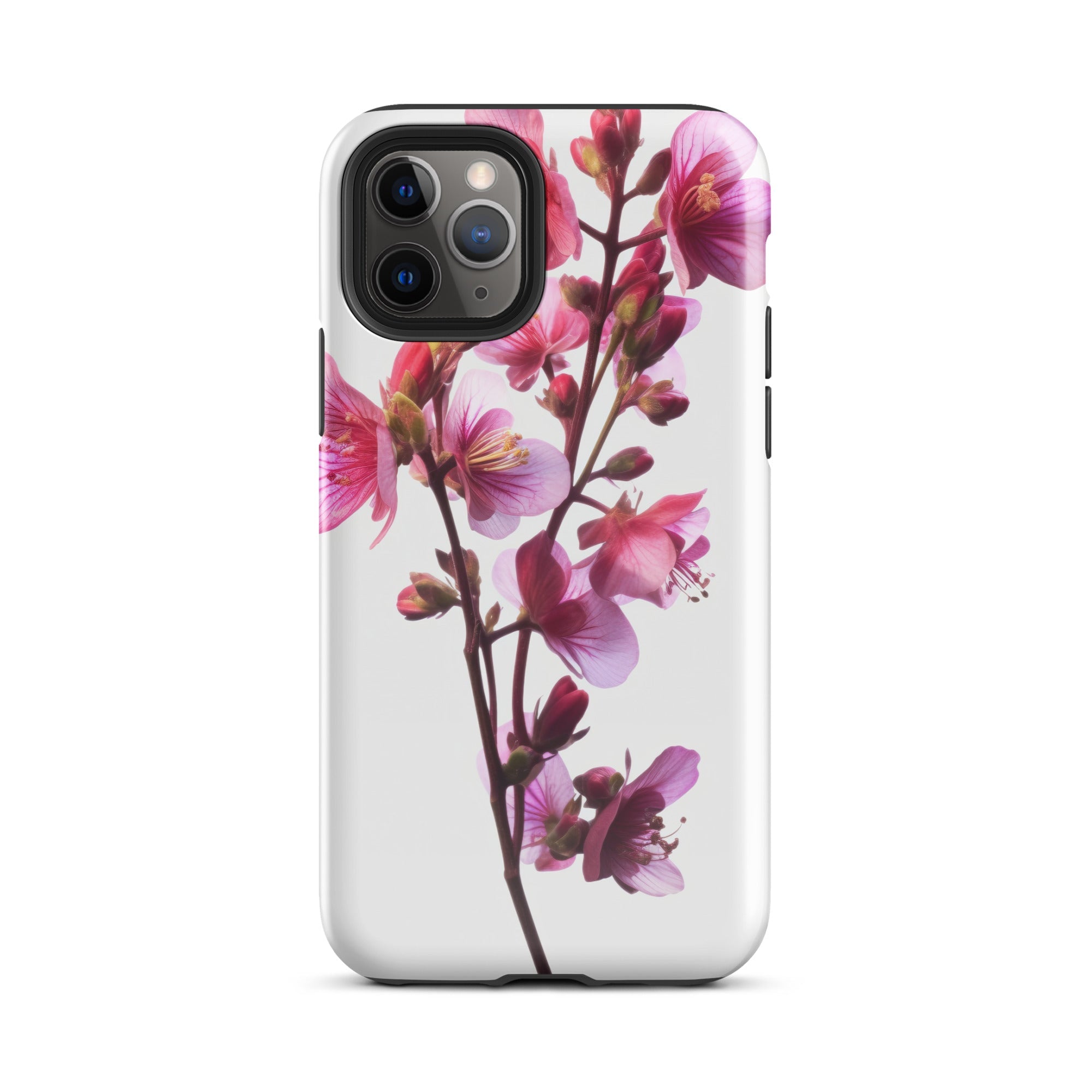 Coral Bells Plum Pudding Flower iPhone Case by Visual Verse - Image 3