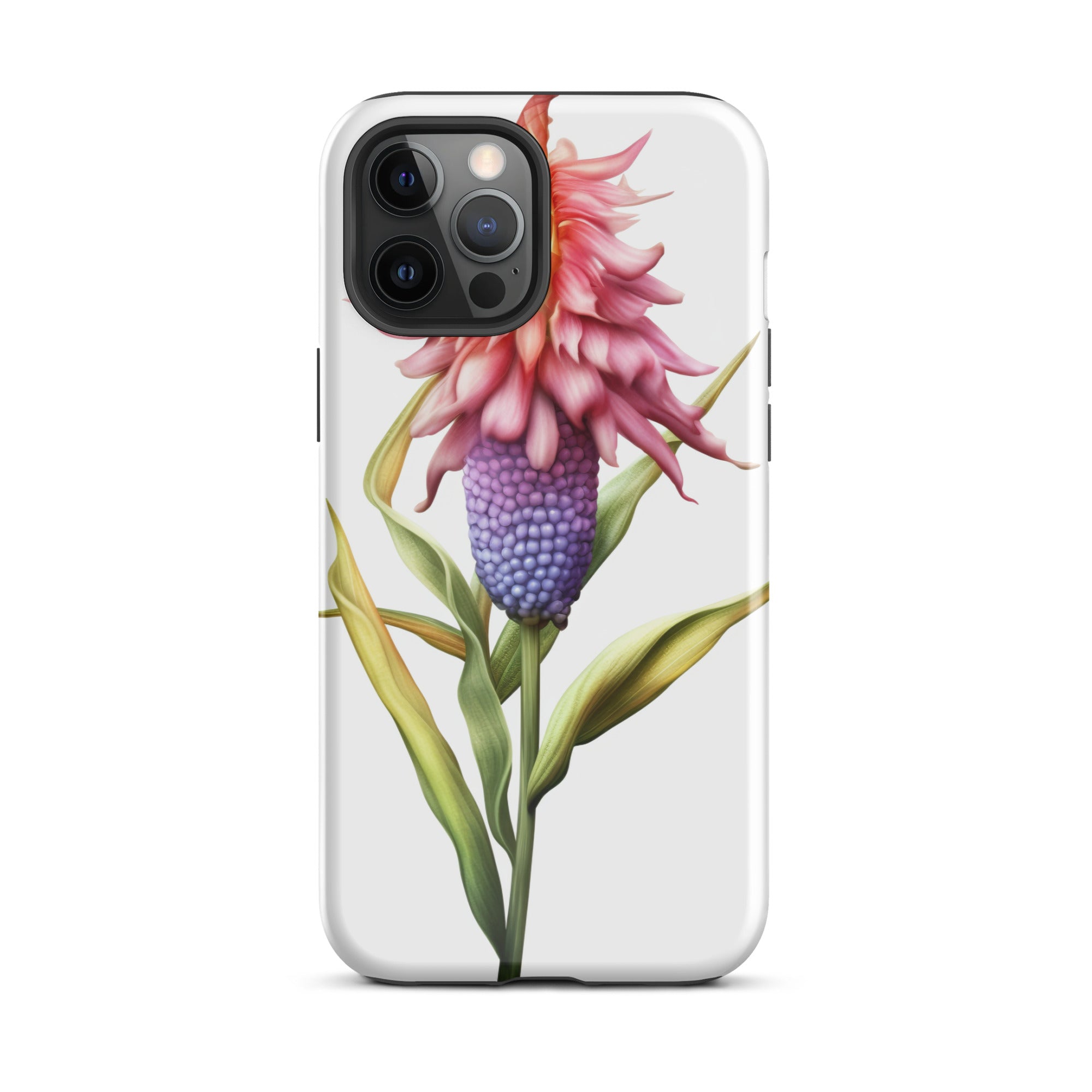 Corn Cockle Flower iPhone Case by Visual Verse - Image 13