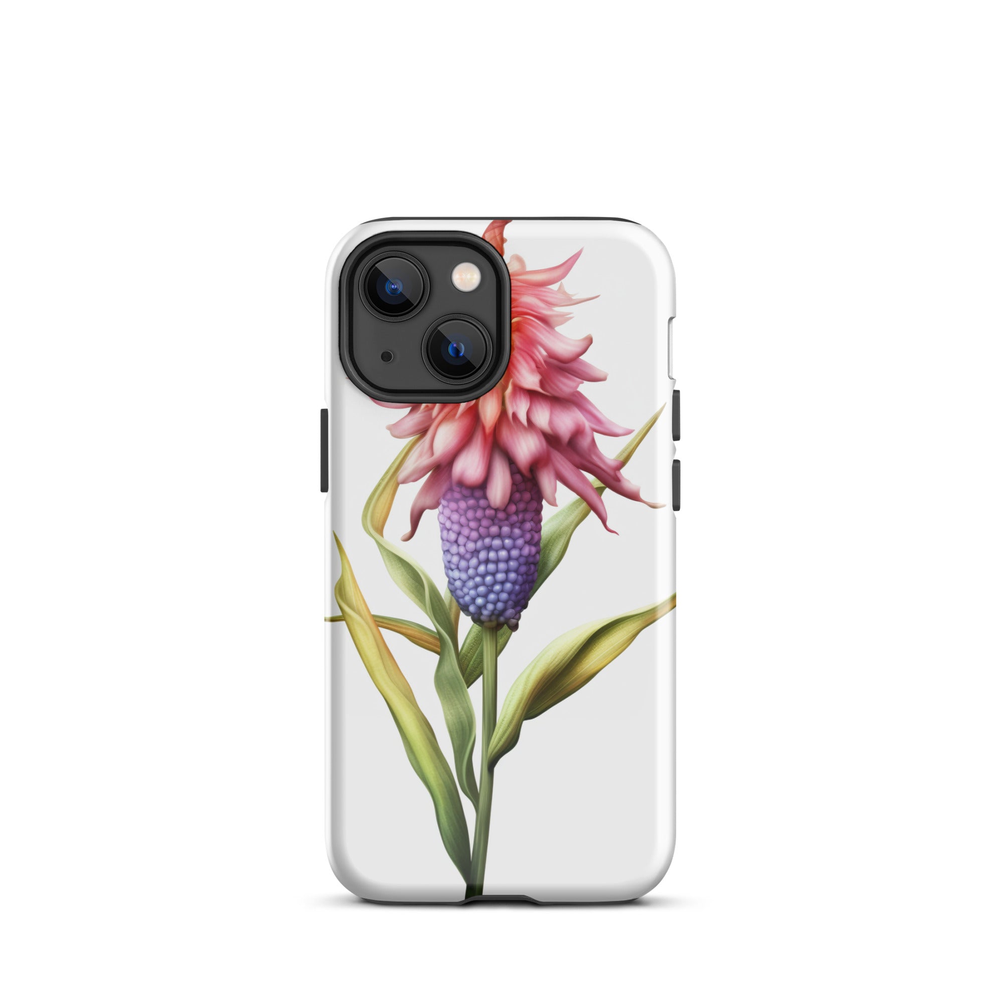 Corn Cockle Flower iPhone Case by Visual Verse - Image 15