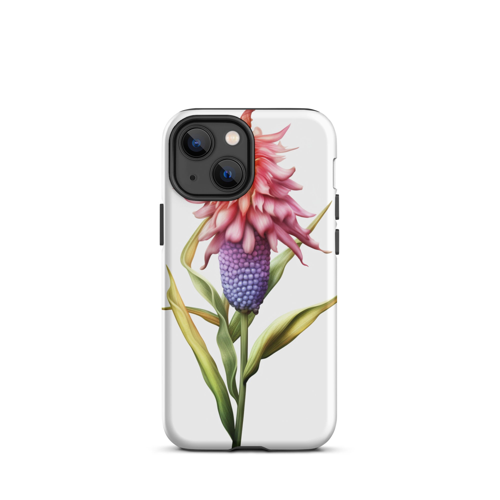 Corn Cockle Flower iPhone Case by Visual Verse - Image 16