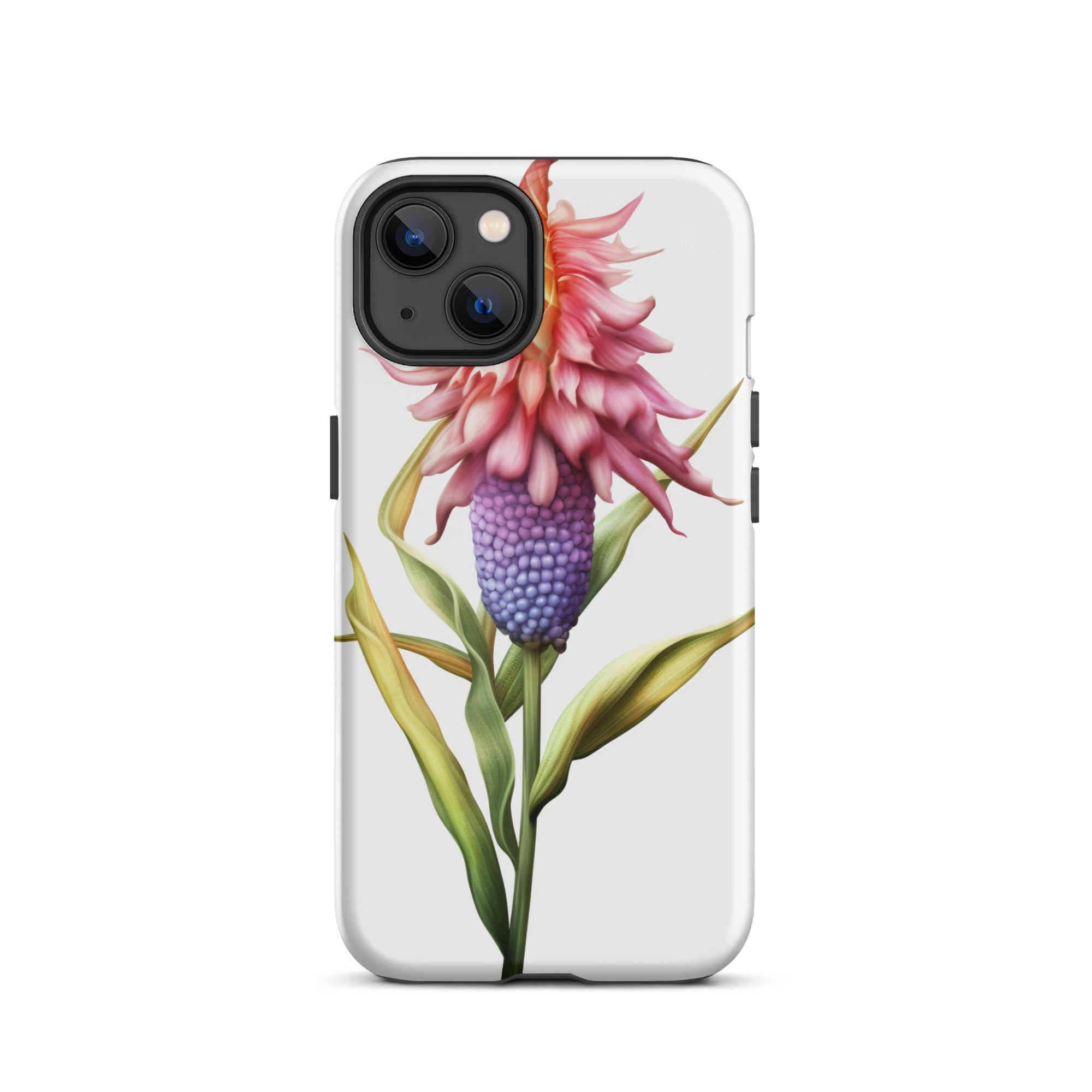 Corn Cockle Flower iPhone Case by Visual Verse - Image 18